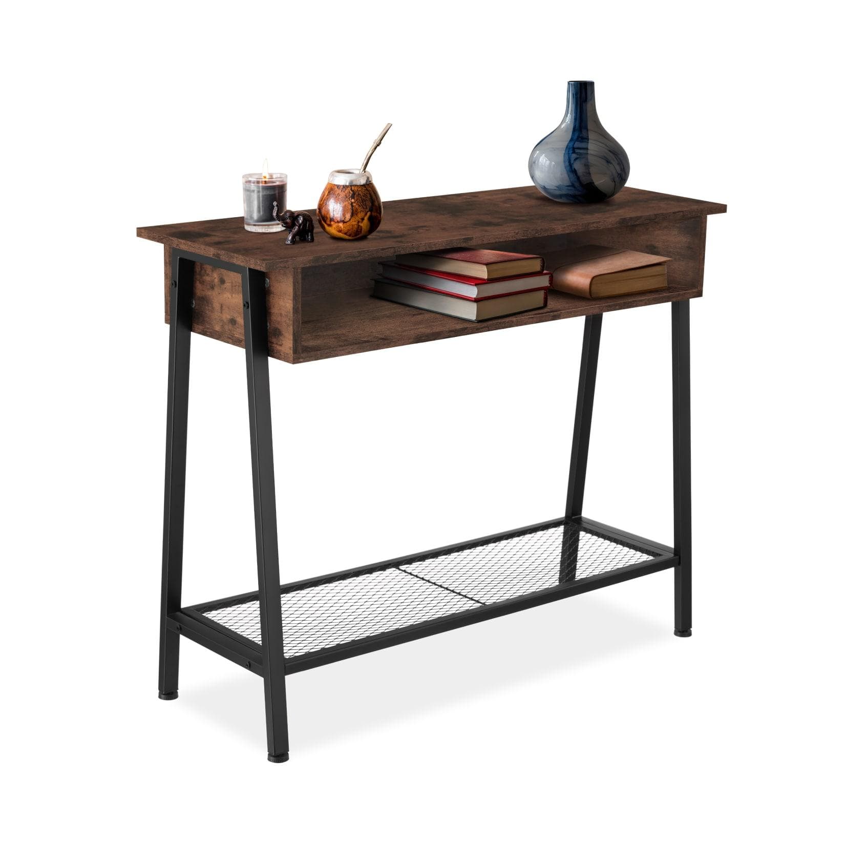 tectake Konsolentisch Beistelltisch Tralee 100x35x80,5cm
