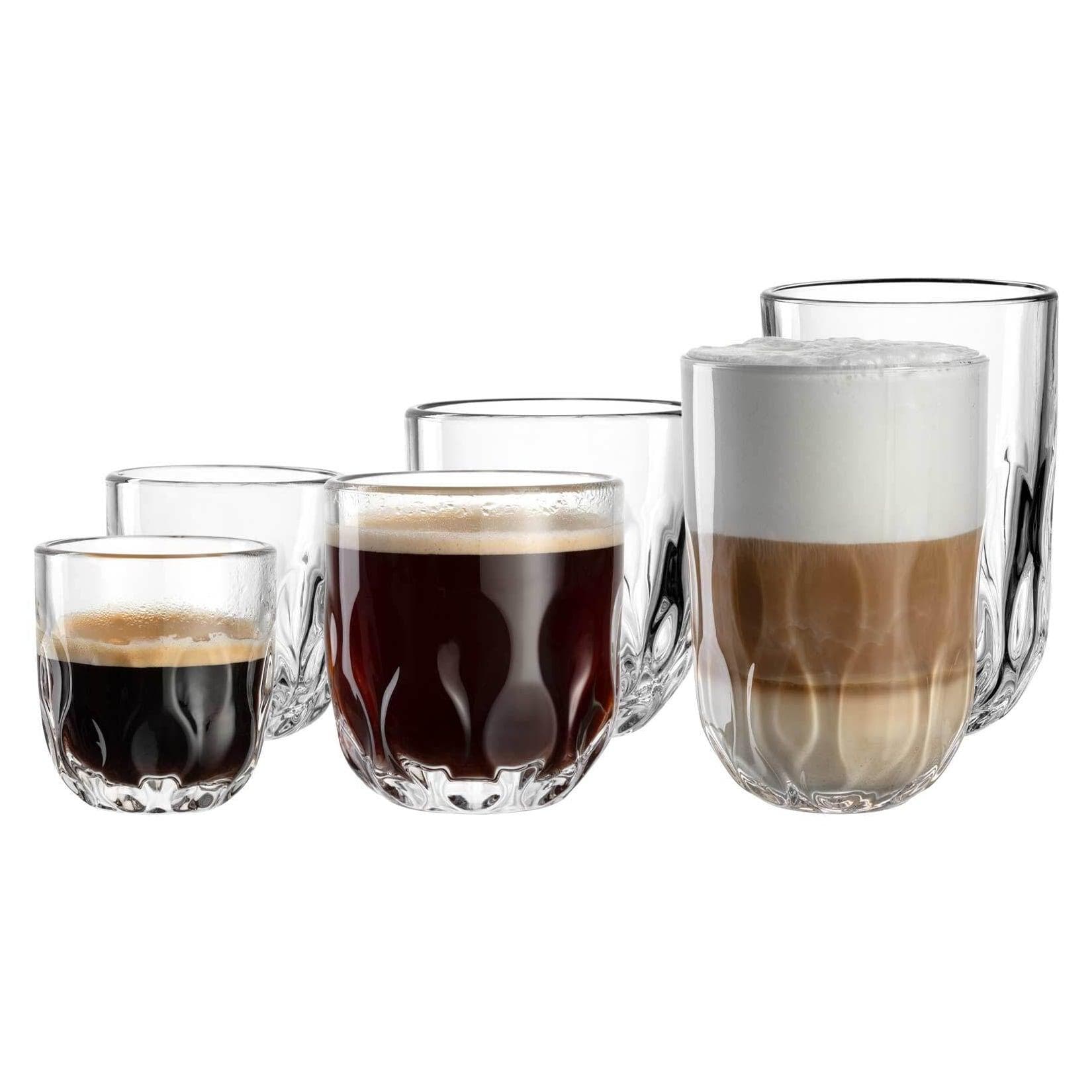 Leonardo Barista-Set 6-teilig Gocce Transparent Glas