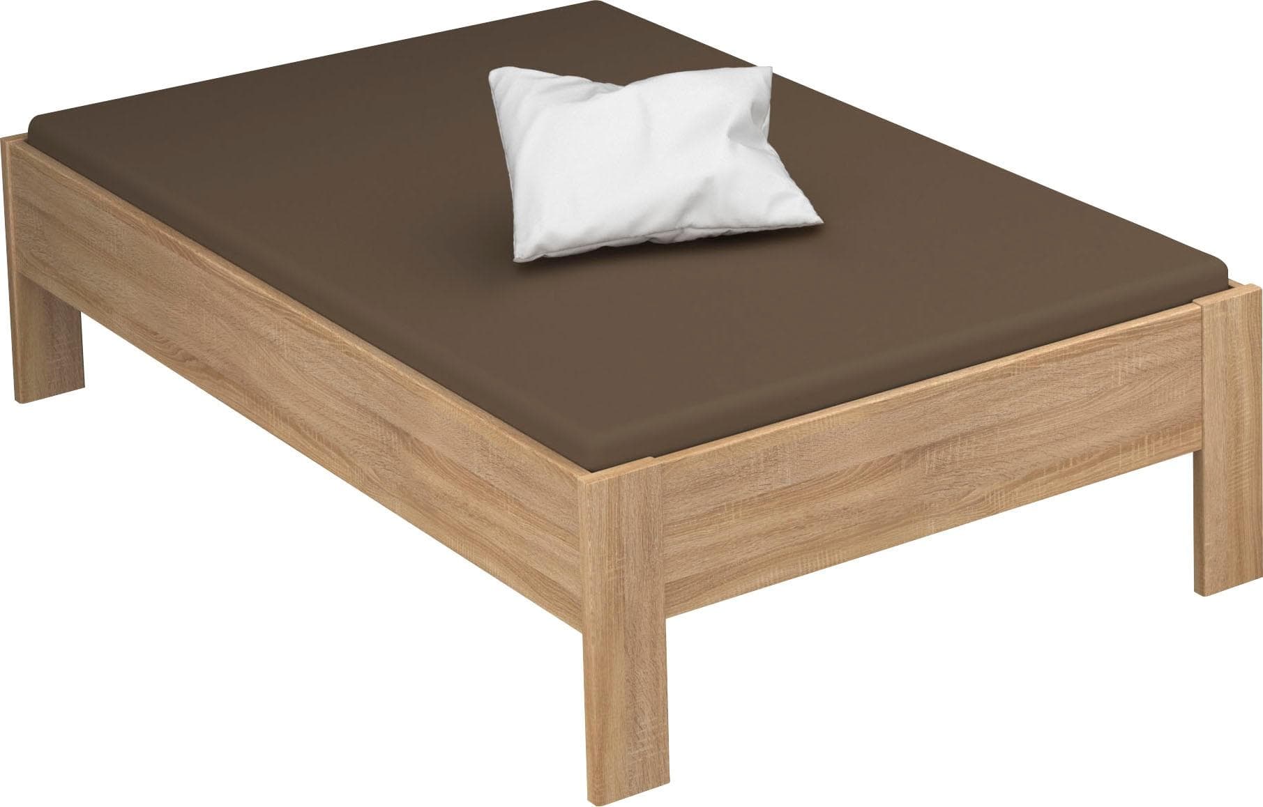 Modernes Futonbett aus Stoff, klappbar