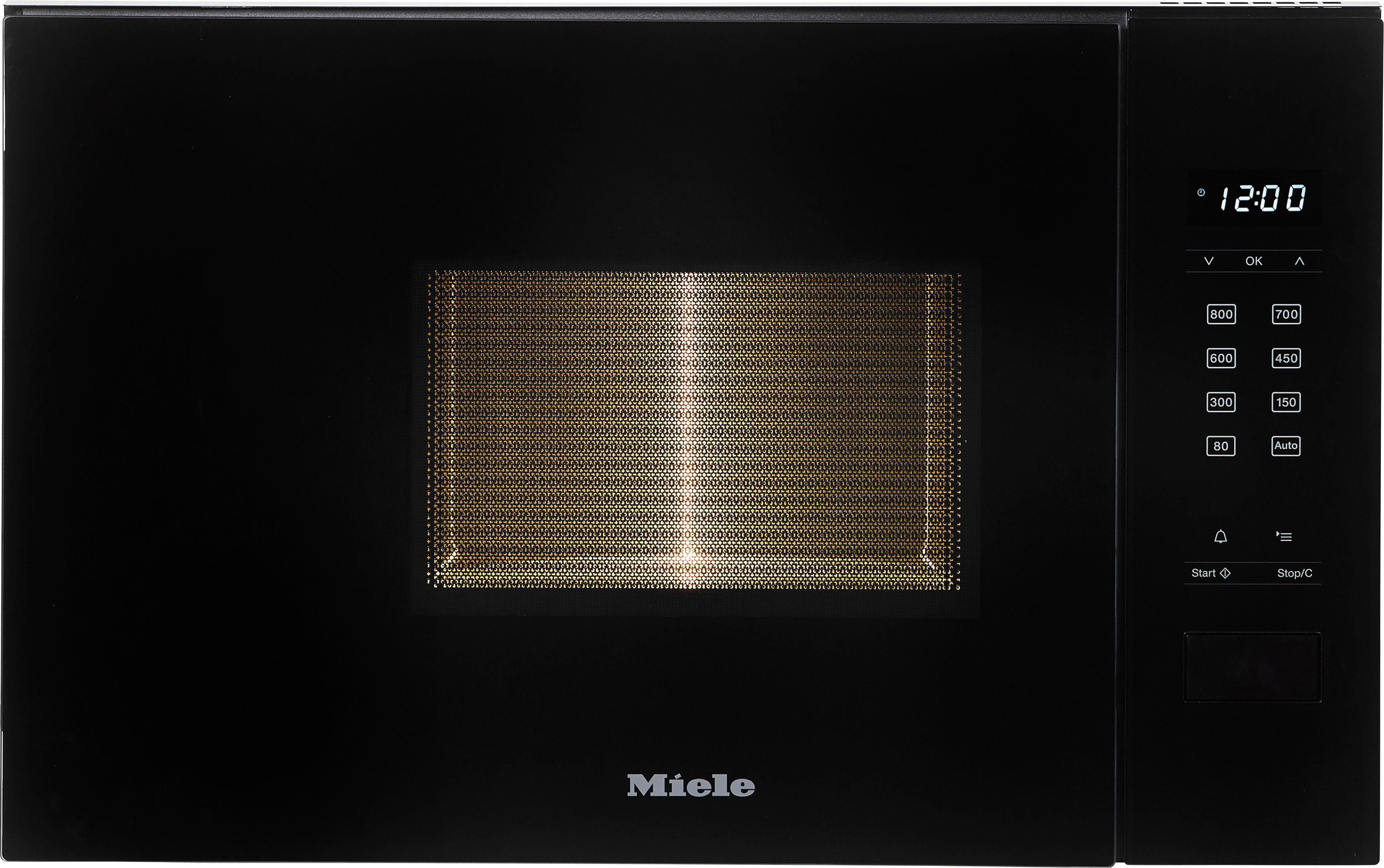 MIELE Einbau-Mikrowelle M 2230 SC Schwarz 800 W