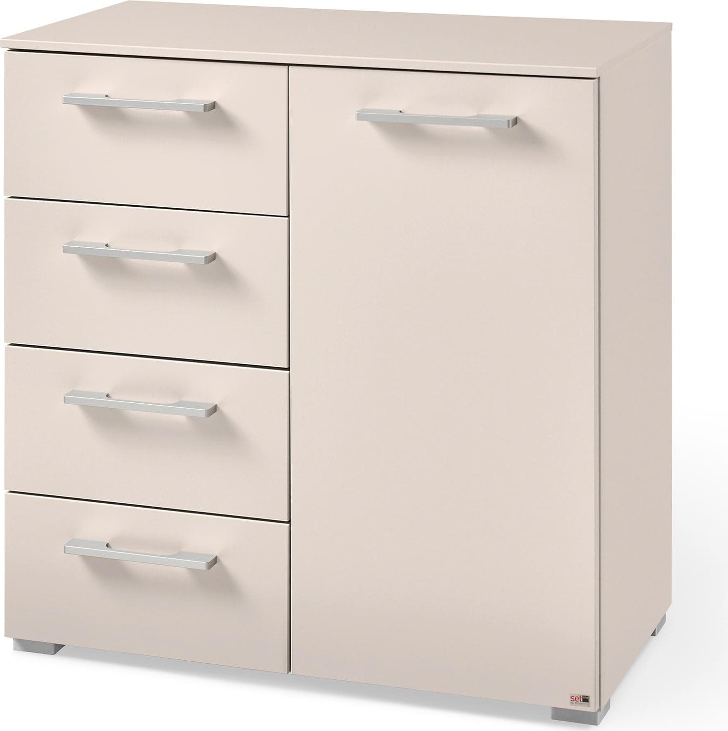 SET ONE BY MUSTERRING Kombikommode Henderson Beige 4 Schubladen