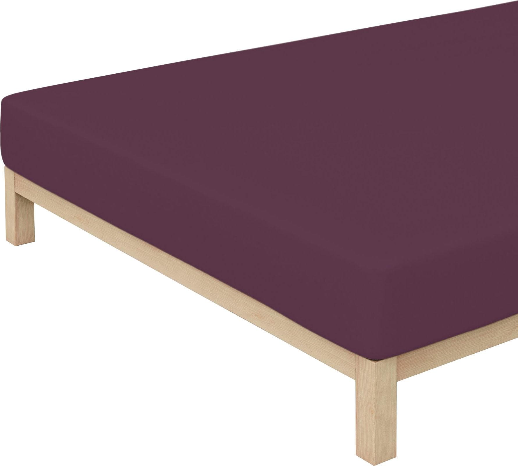 Schlafgut Premium Spannbettlaken: Bio-Makobaumwolle, Elastisch, Zero Waste Verpackung