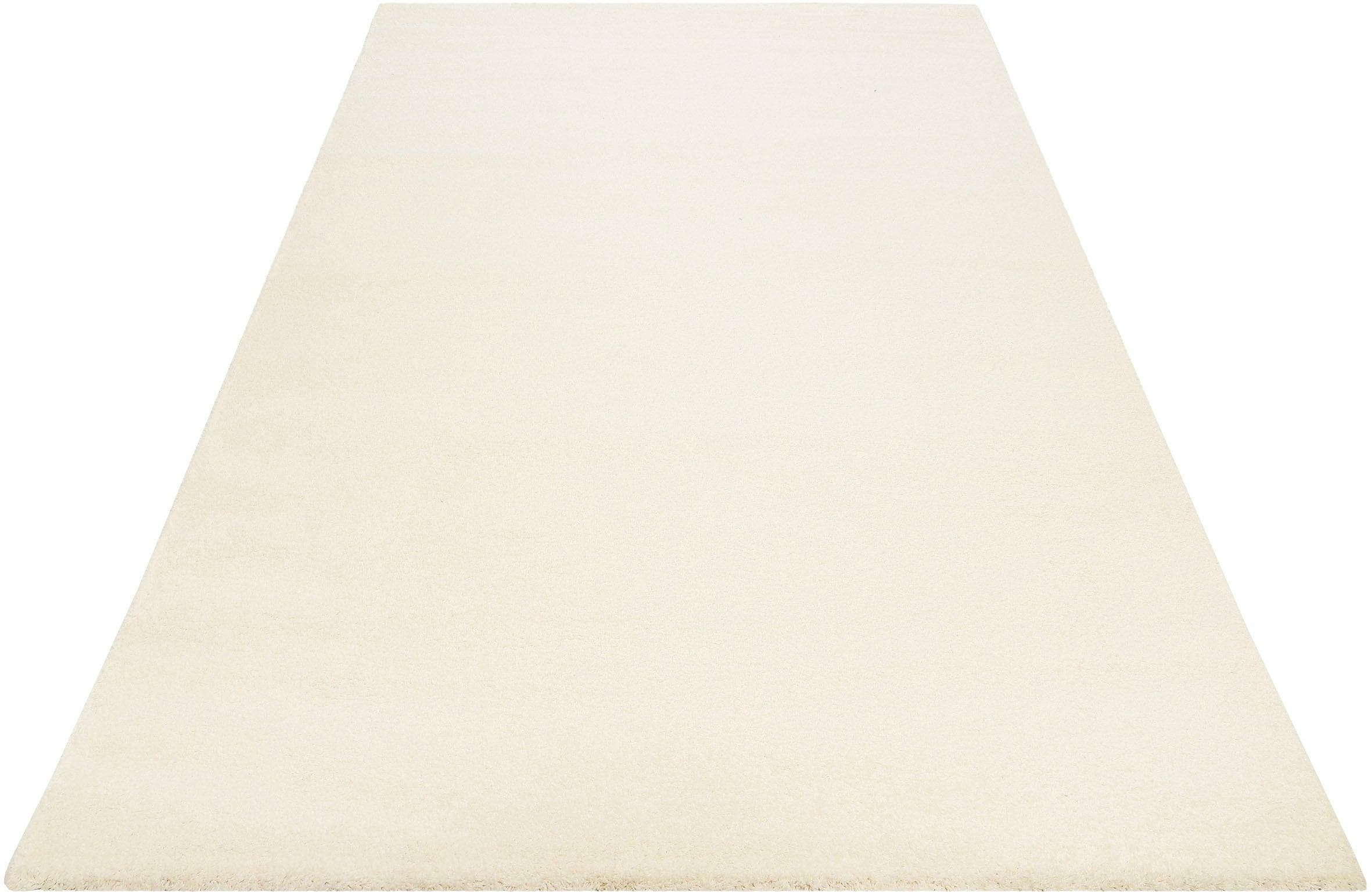 WECON HOME BASICS Teppich Tilda Beige Kurzflor Uni