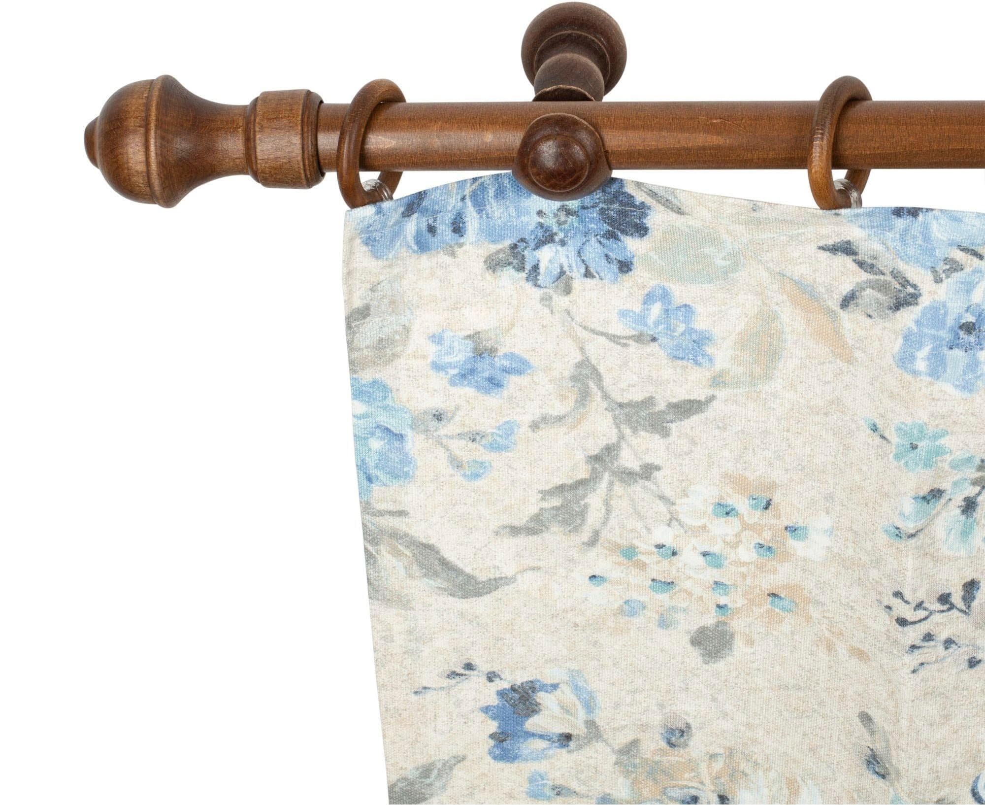 Gardinenstange SN DECO GROUP Ares Braun (Walnussfarben) 480 cm Holzwerkstoff