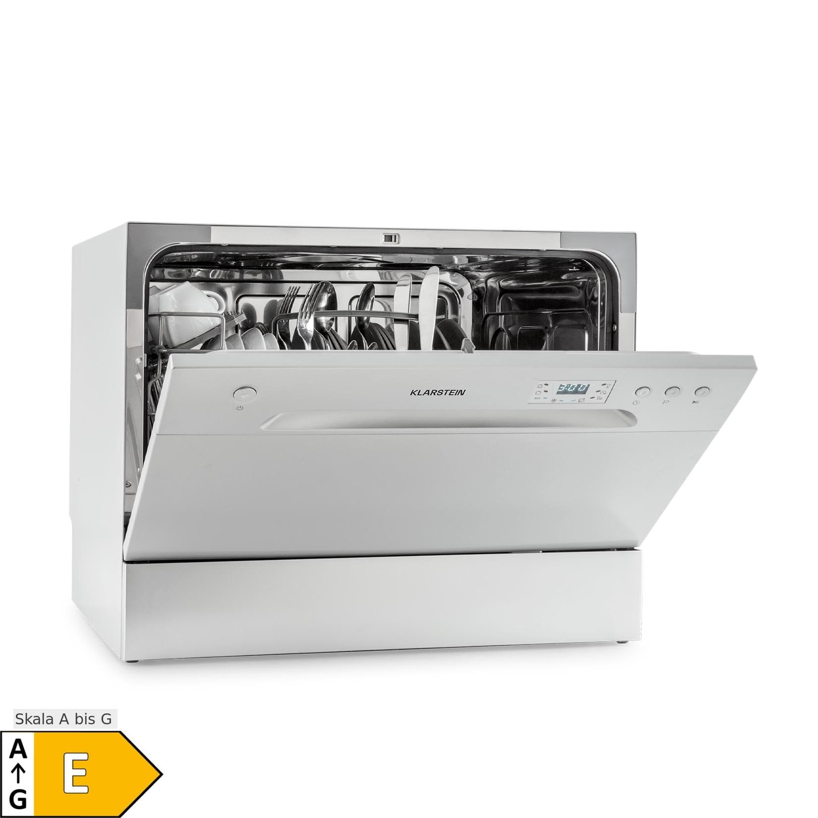 Havasia UV 6 Geschirrspüler UV-Licht freistehend 1380W Silber