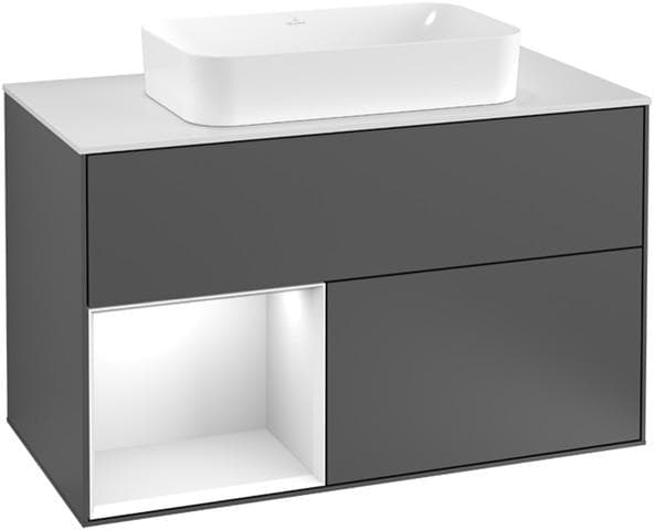 Villeroy & Boch Waschbeckenunterschrank Finion G24 1000x603x501mm mit Beleuchtung