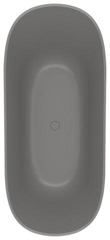 Villeroy & Boch Theano Curved Edition Freistehende Badewanne 1700x750x640mm Grau