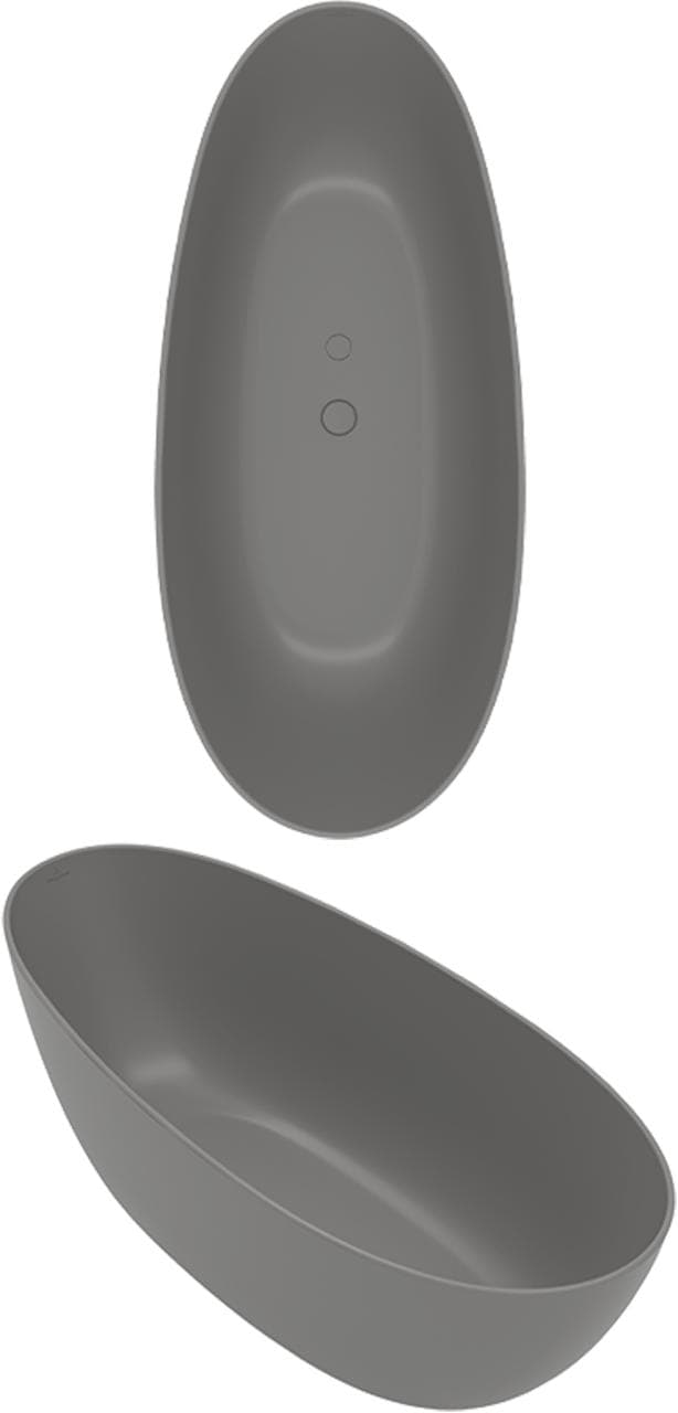 Villeroy & Boch Freistehende Badewanne Antao Pure Black