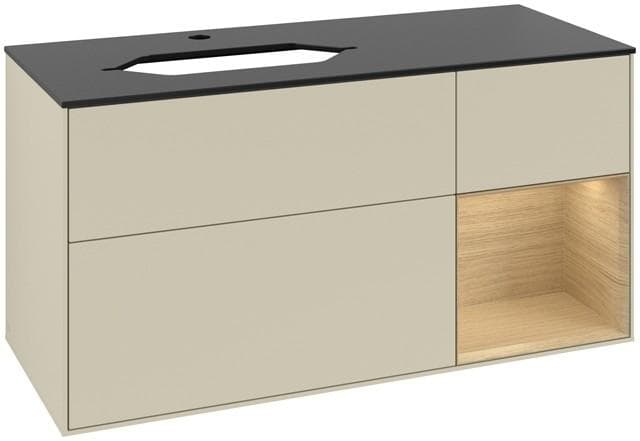 Villeroy & Boch Waschbeckenunterschrank Finion F28 mit Beleuchtung