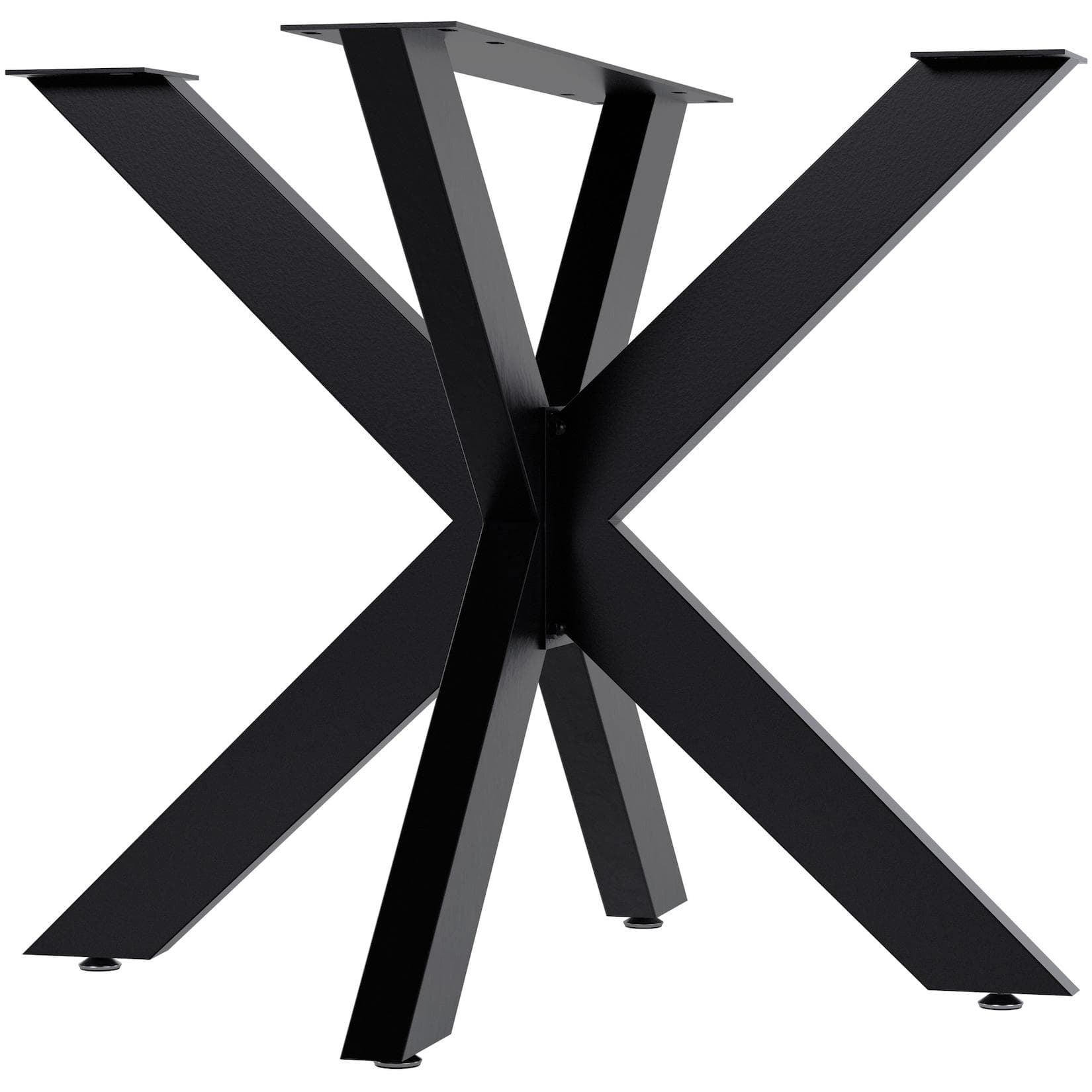 CLP Esstisch Hardwick Metallbeine DIY-Tischkufen Bodenschoner