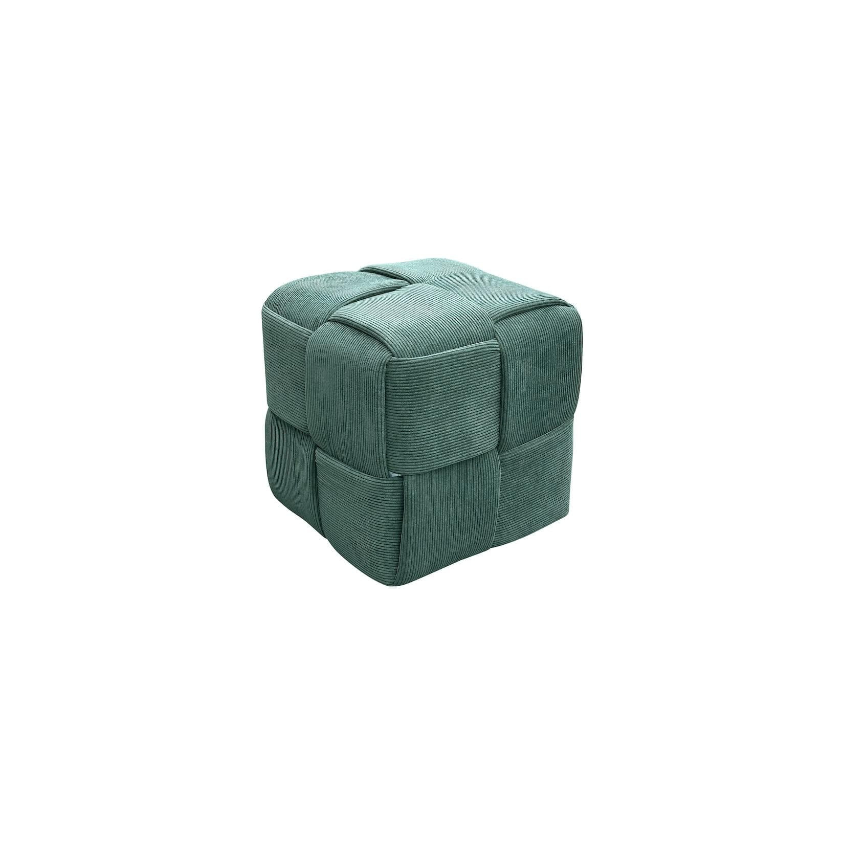byLIVING Pouf Urban Cord Bezug Vollpolster