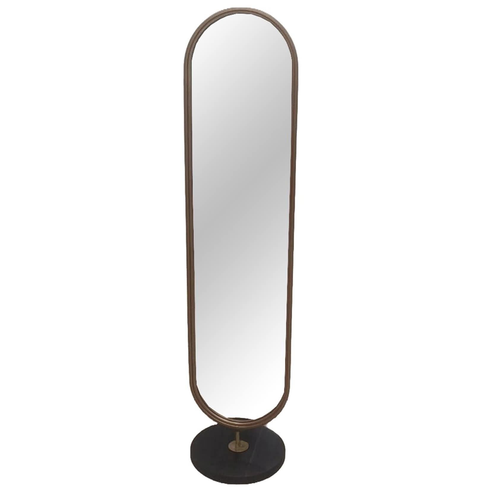 riess-ambiente Standspiegel PORTRAIT Gold Oval Marmor
