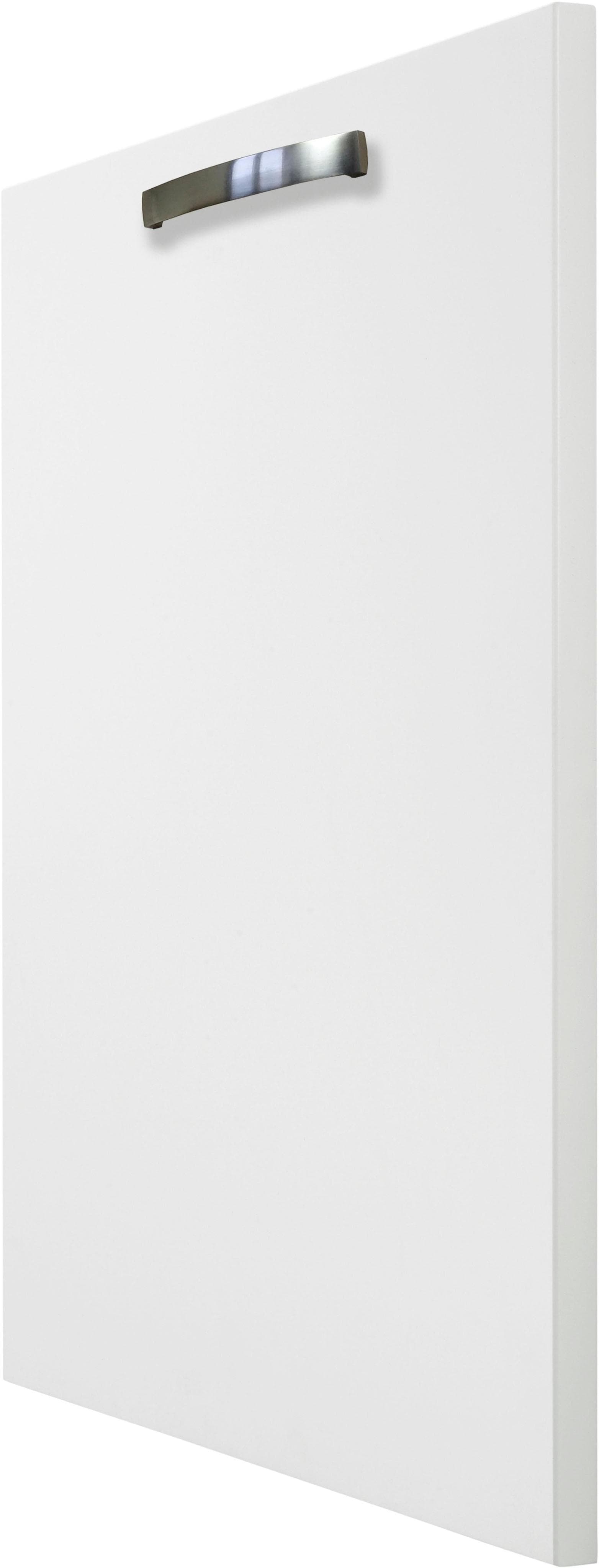 Kochstation KS-Cara Frontblende Weiß für Geschirrspüler 60cm