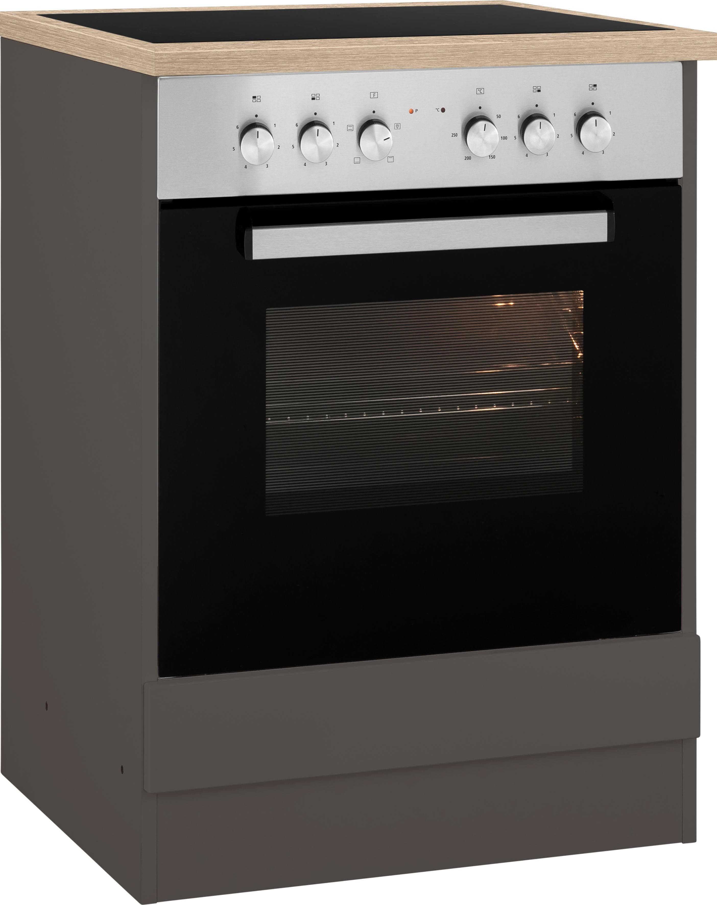 Umbauschrank für Einbauherd mit Ofen-Nische