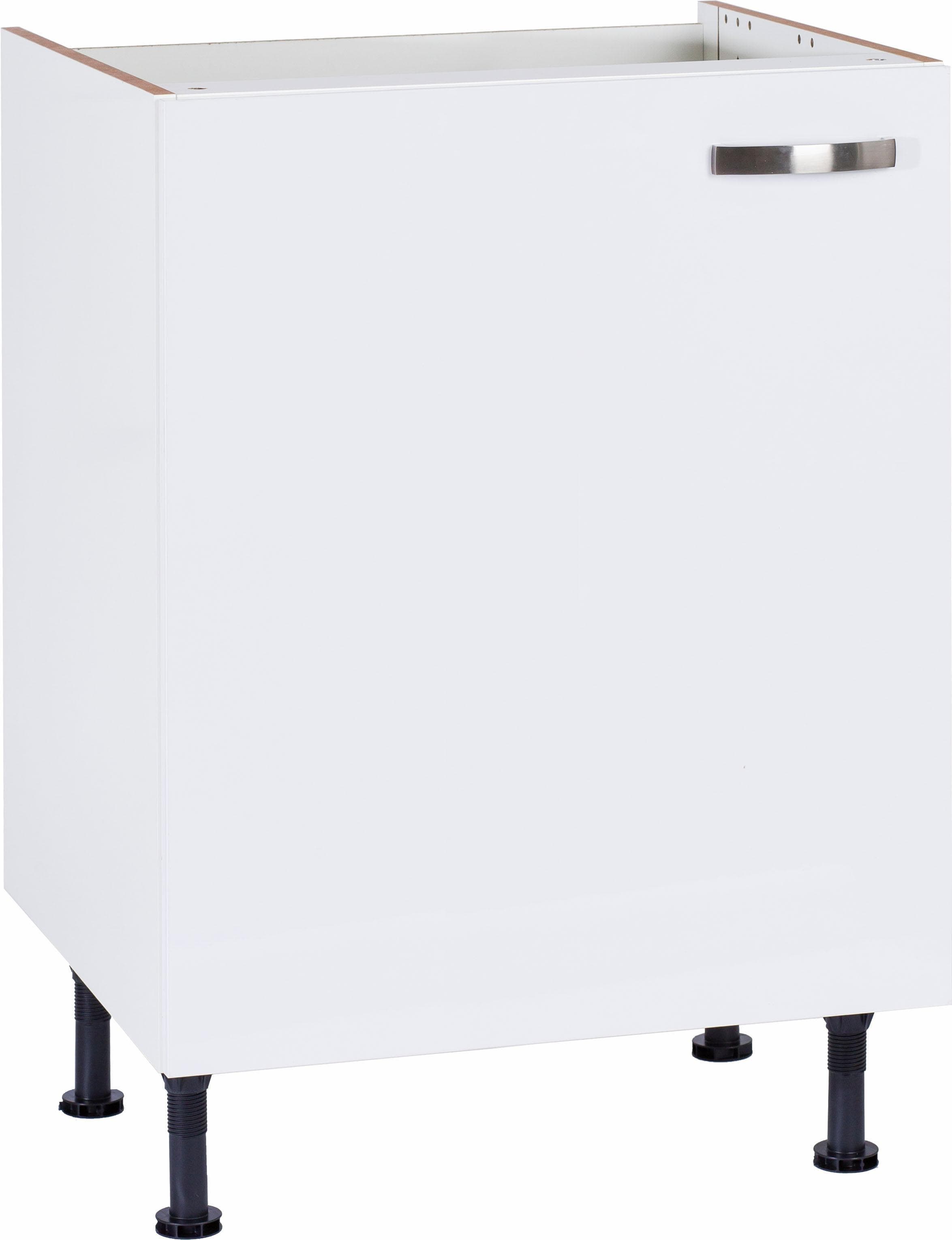 OPTIFIT Spülenschrank Cara - Flexibler Umbauschrank mit Metallgriffen