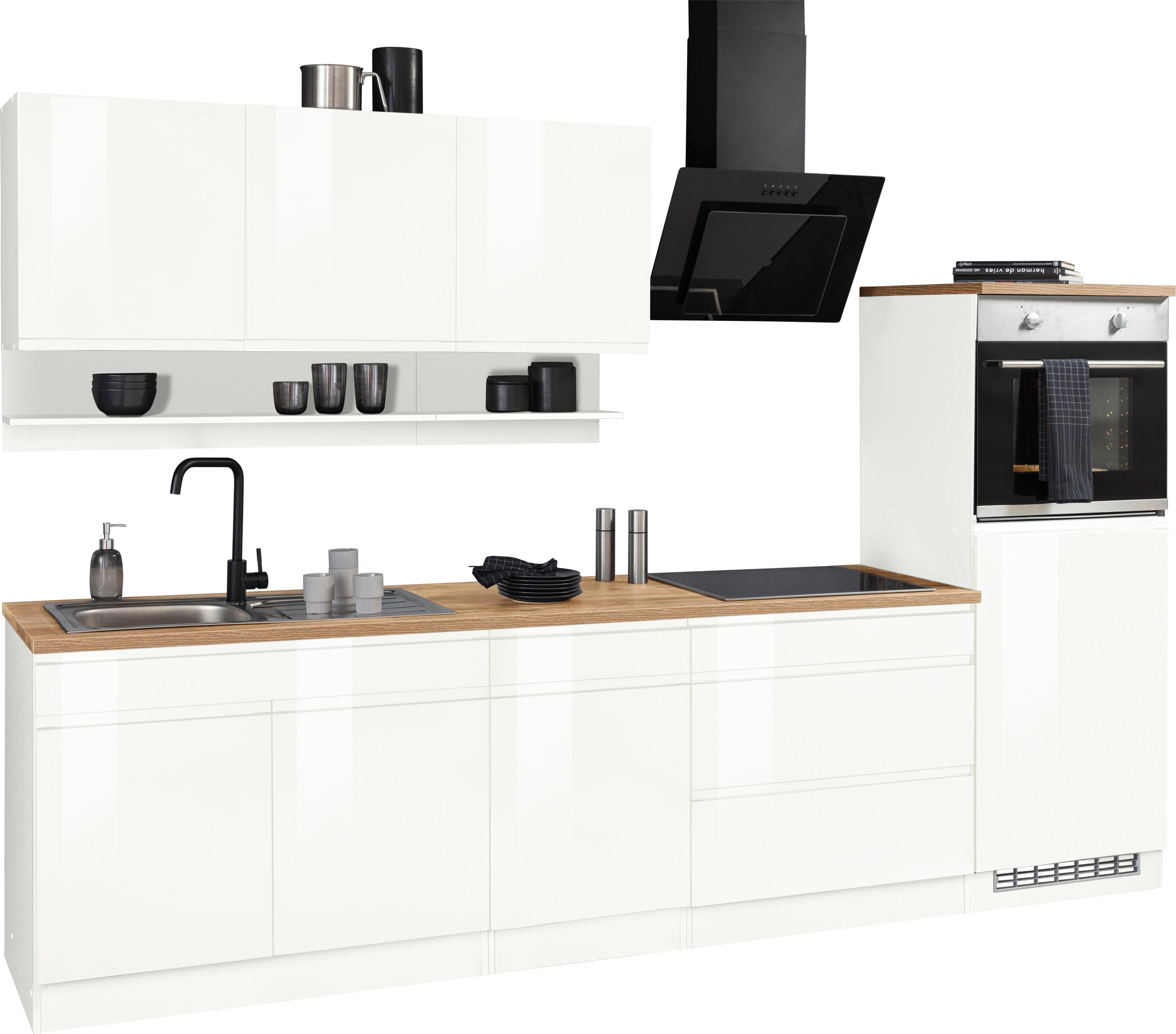 KOCHSTATION Küchenzeile KS-Virginia, Breite 290, ohne E-Geräte