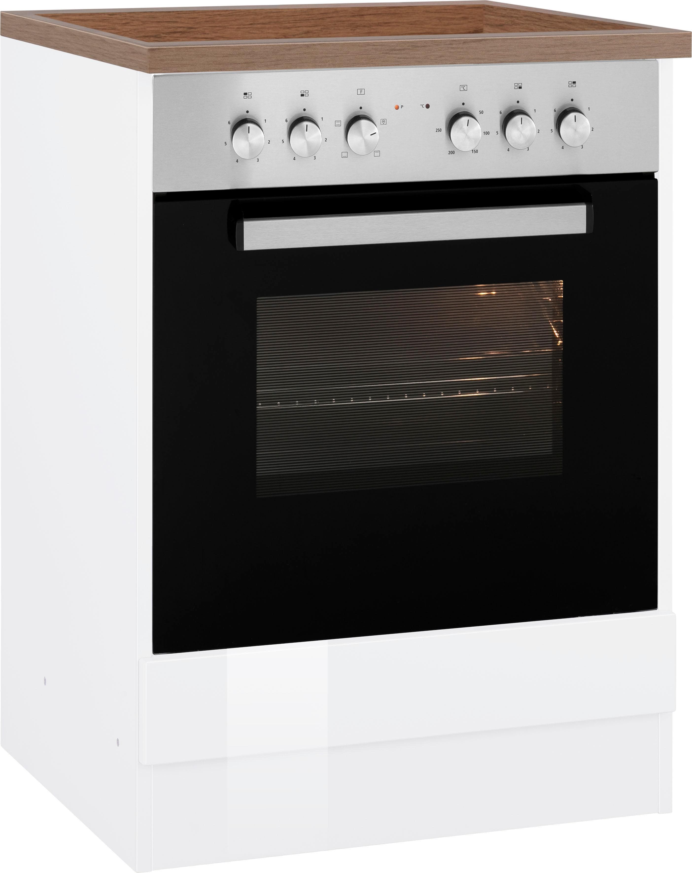 Umbauschrank für Einbauherd mit Ofen-Nische