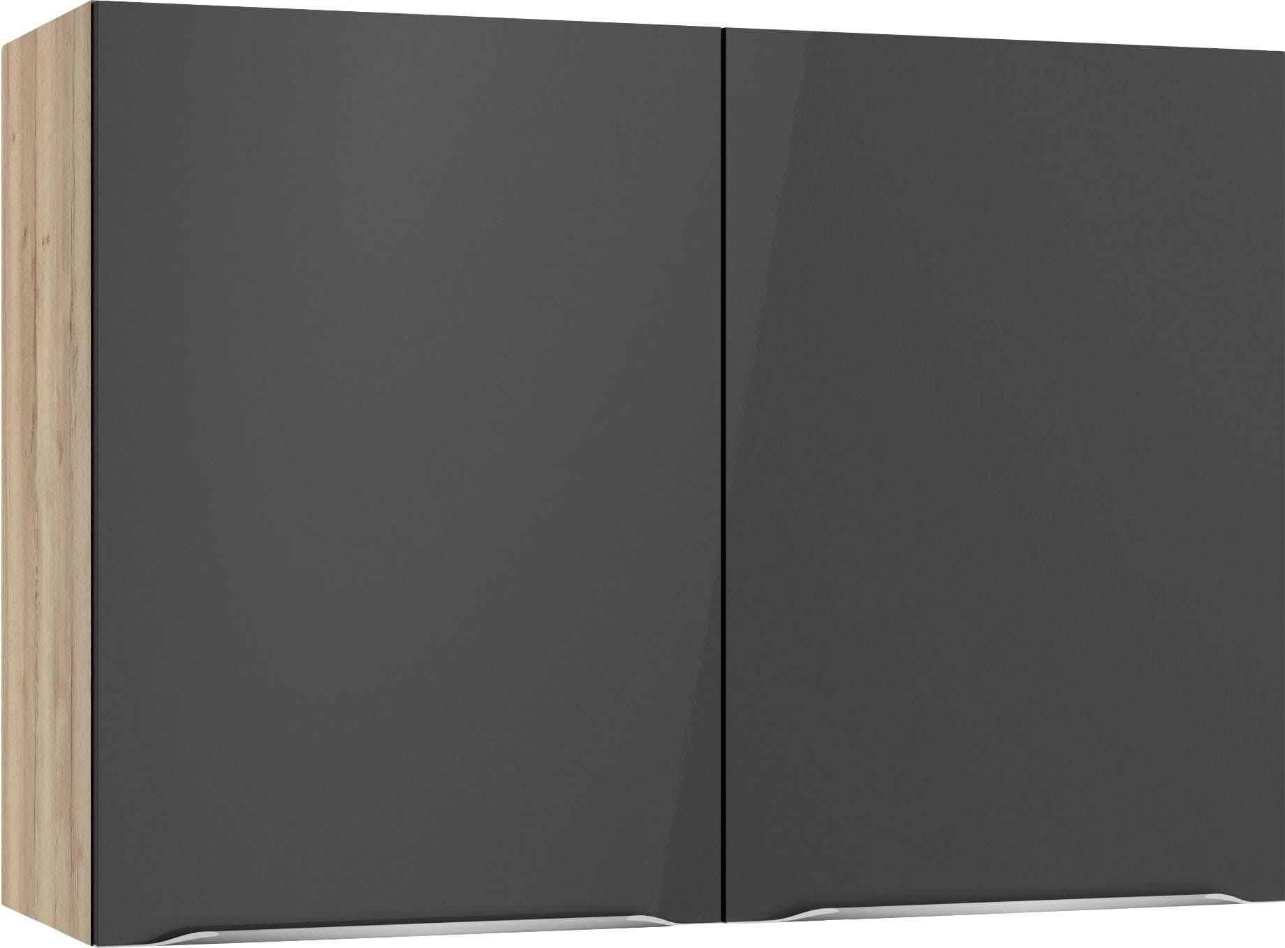 OPTIFIT Hängeschrank Aken - Moderner Stauraum mit Aluminium-Griffleiste