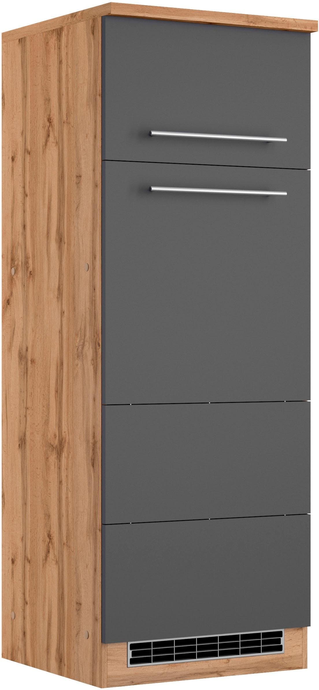 Edelstahlkühlschrank mit Gestifteten Fronten