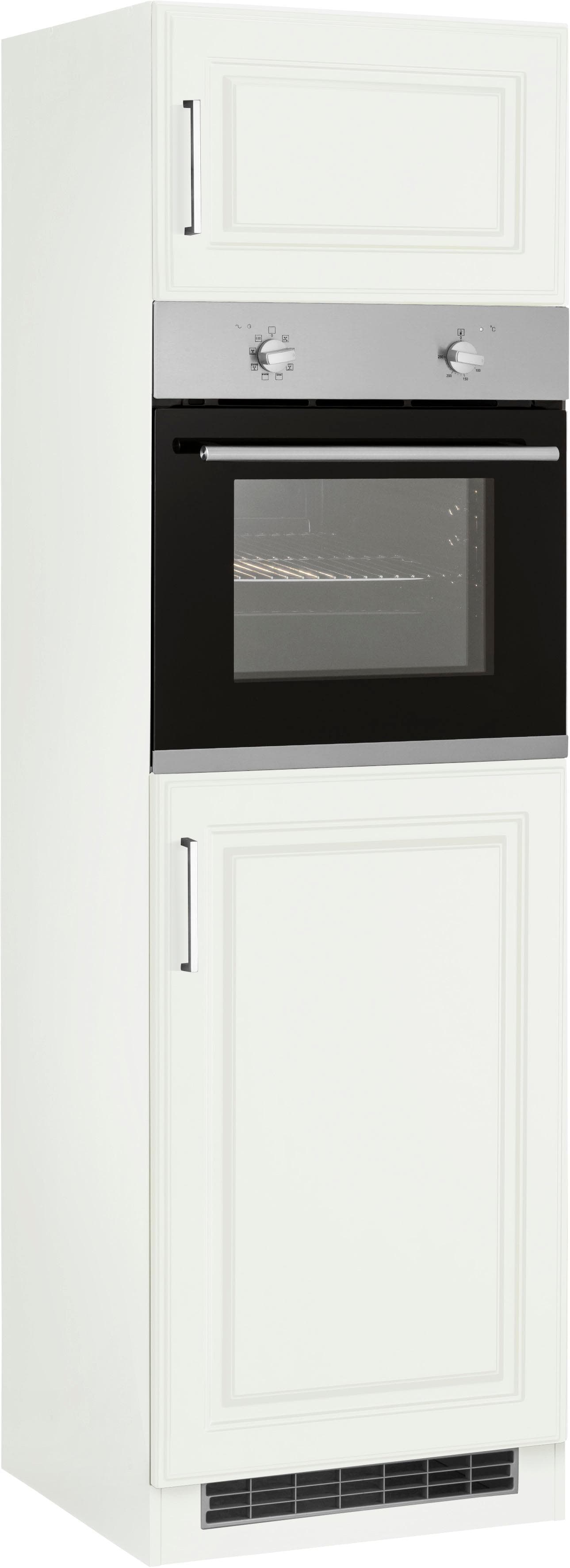 Hochwertiger Backofen/Kühlschrank mit MDF-Front