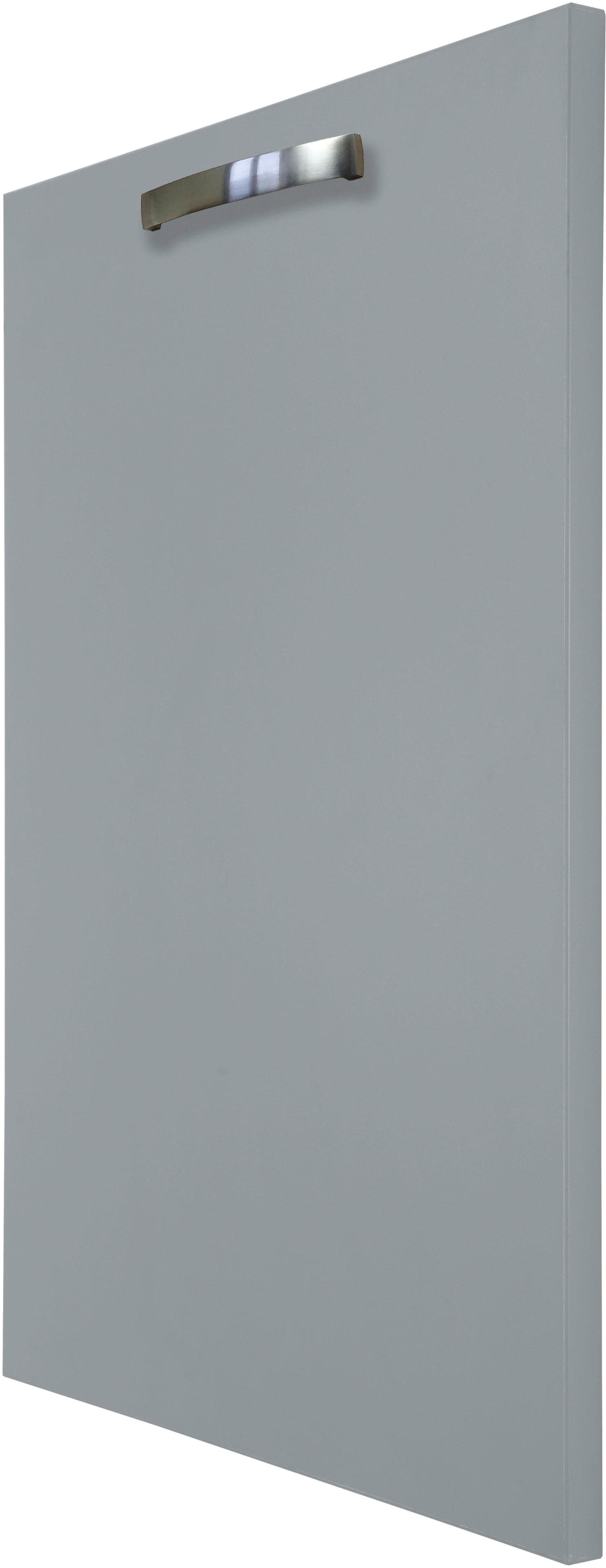 Kochstation KS-Cara Frontblende Basaltgrau 45cm für Geschirrspüler
