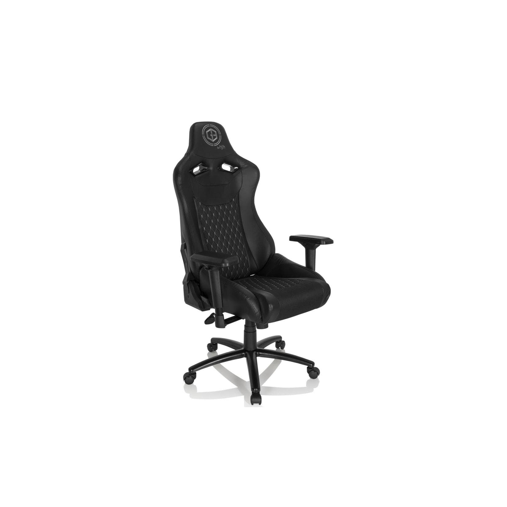 hjh OFFICE Gaming-Stuhl GAMEBREAKER SX 04 Stoff, Kunstleder Schwarz