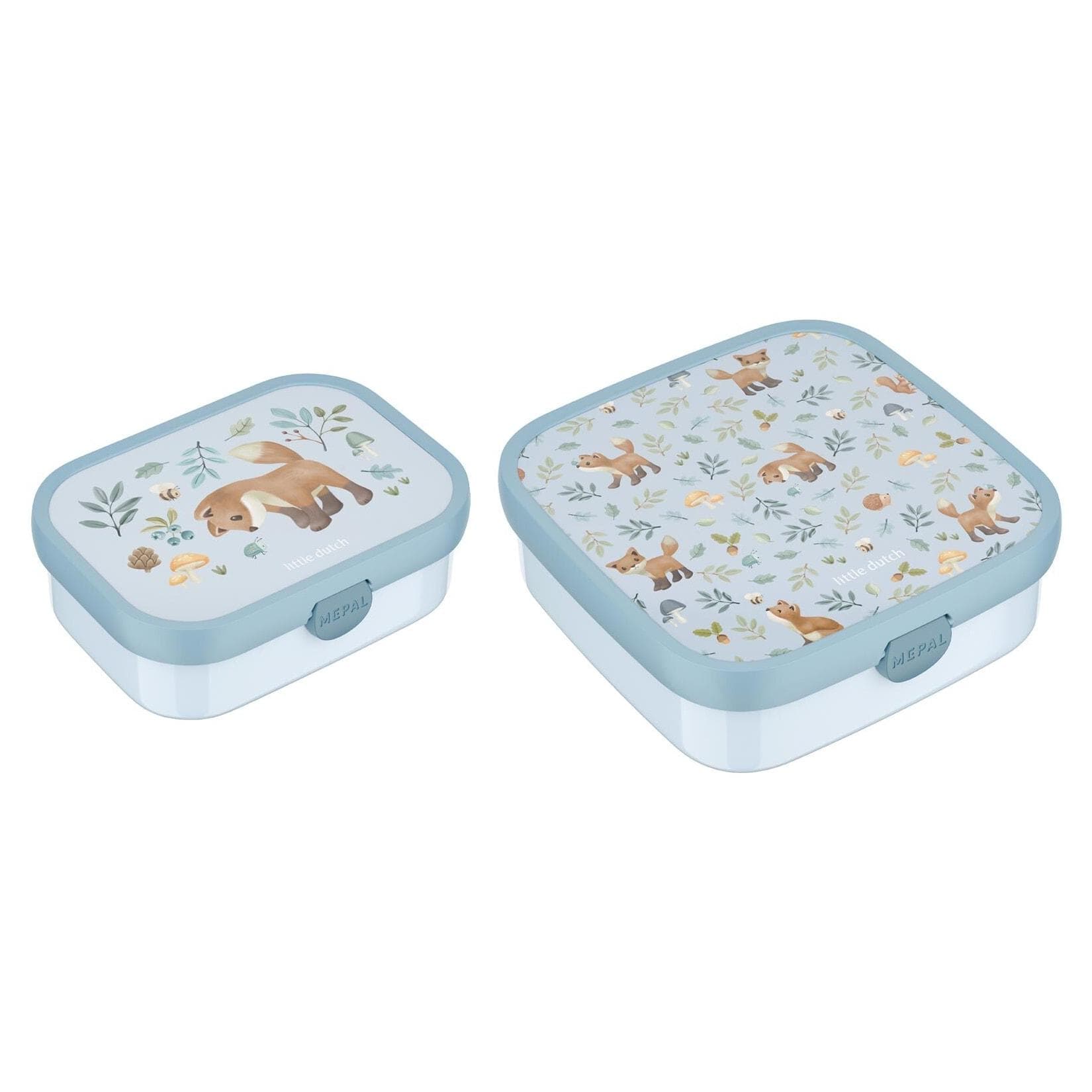 Mepal Brotdosen-Set Campus 2025 2er Set mit Gabel