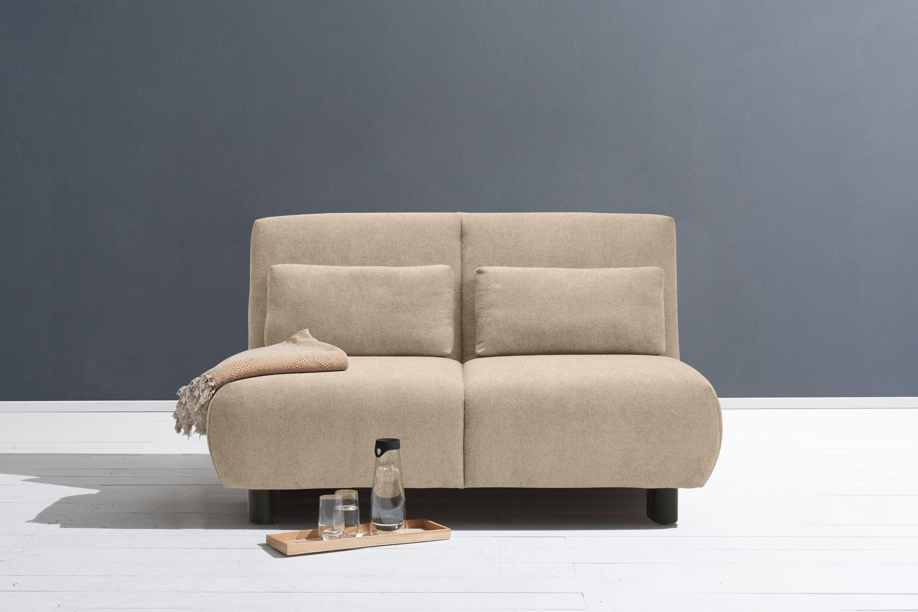 Schlafsofa ELL + ELL Minou Beige