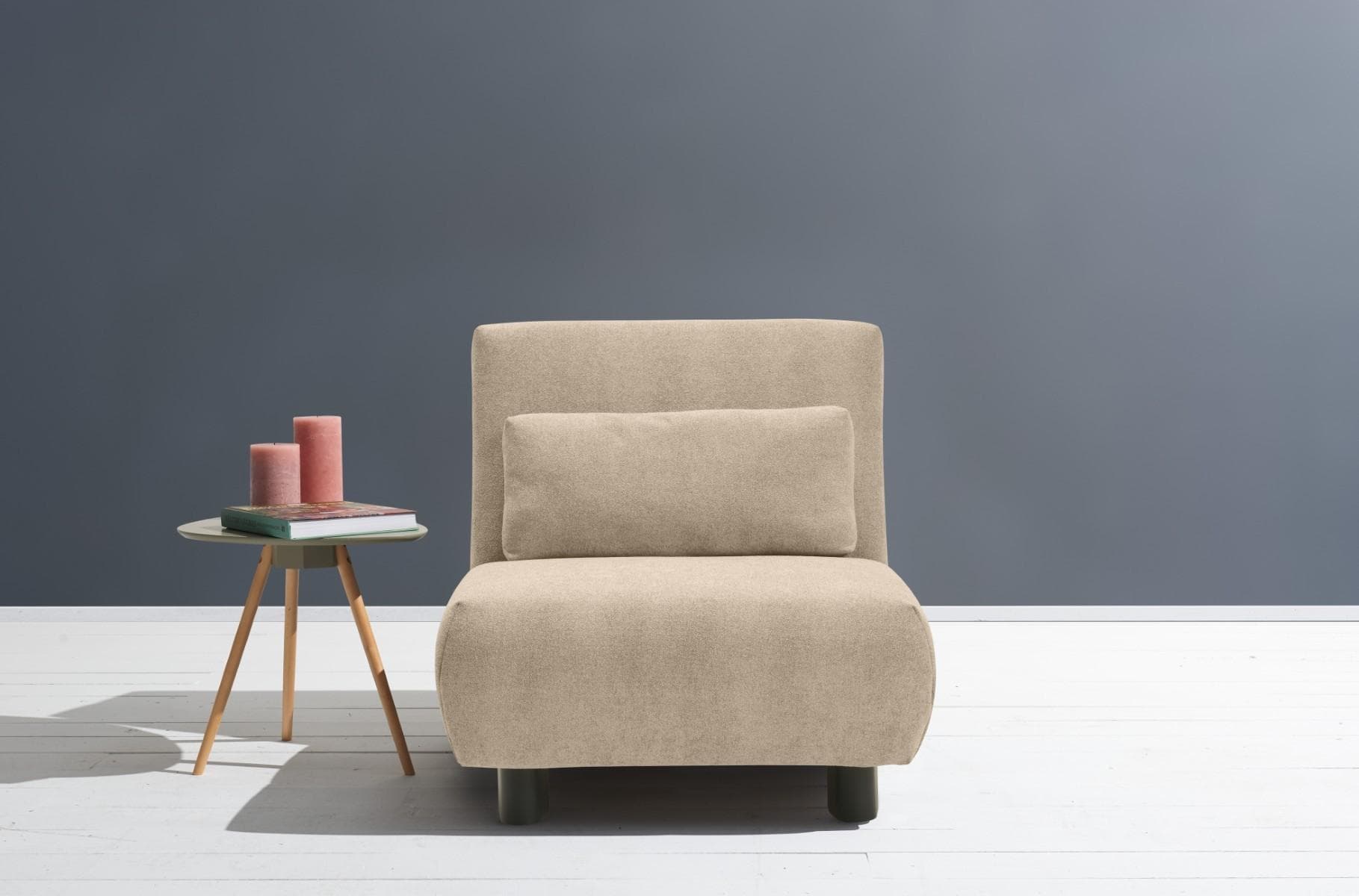 Schlafsofa ELL + ELL "Minou" Beige