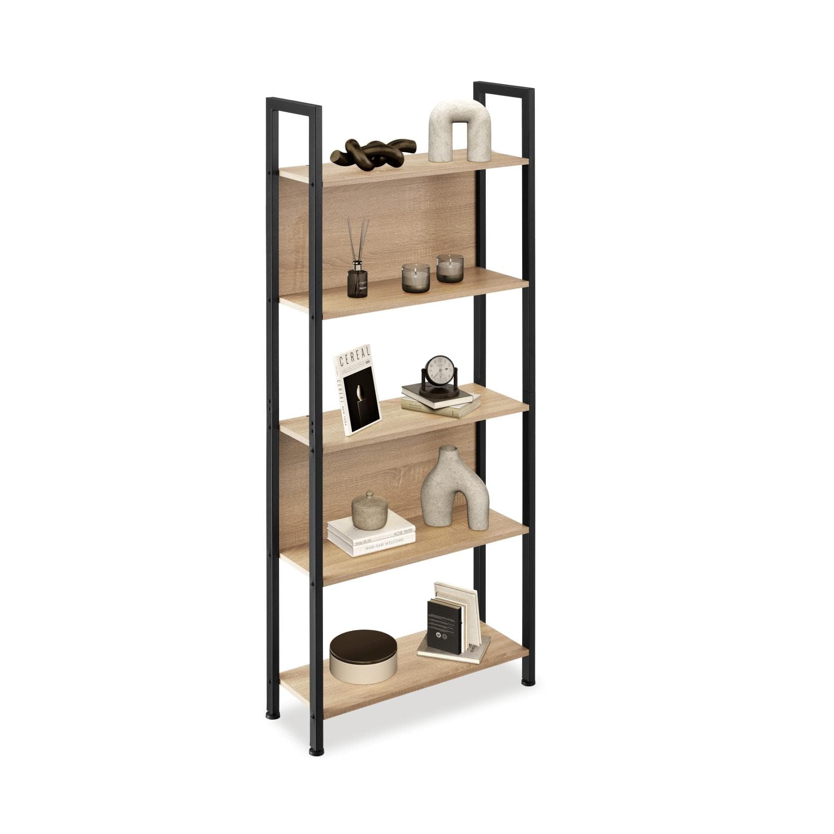 TECTAKE Bücherregal Industrial