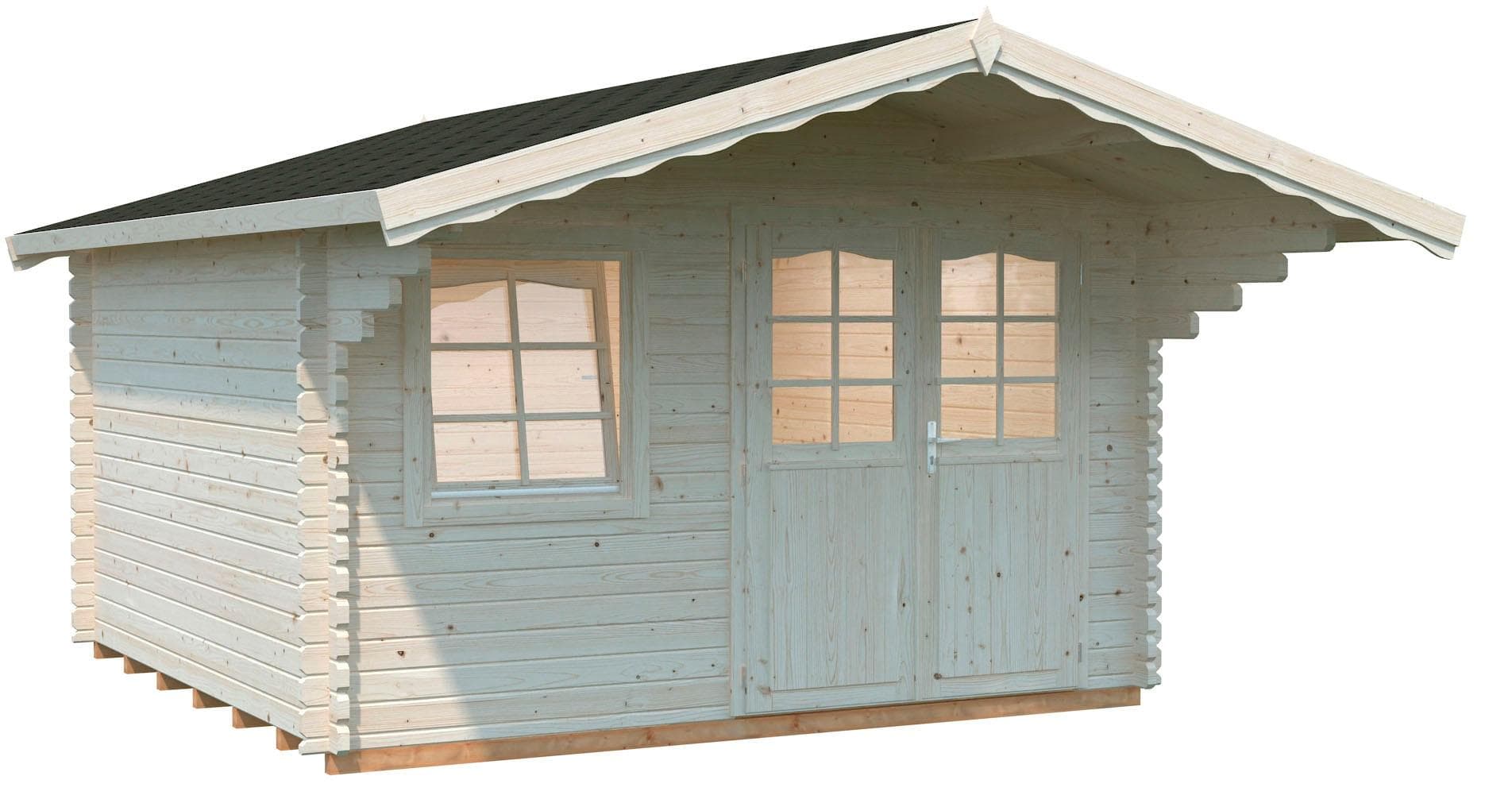 Gartenhaus PALMAKO "Sally" Massivholz 12,3 m²
