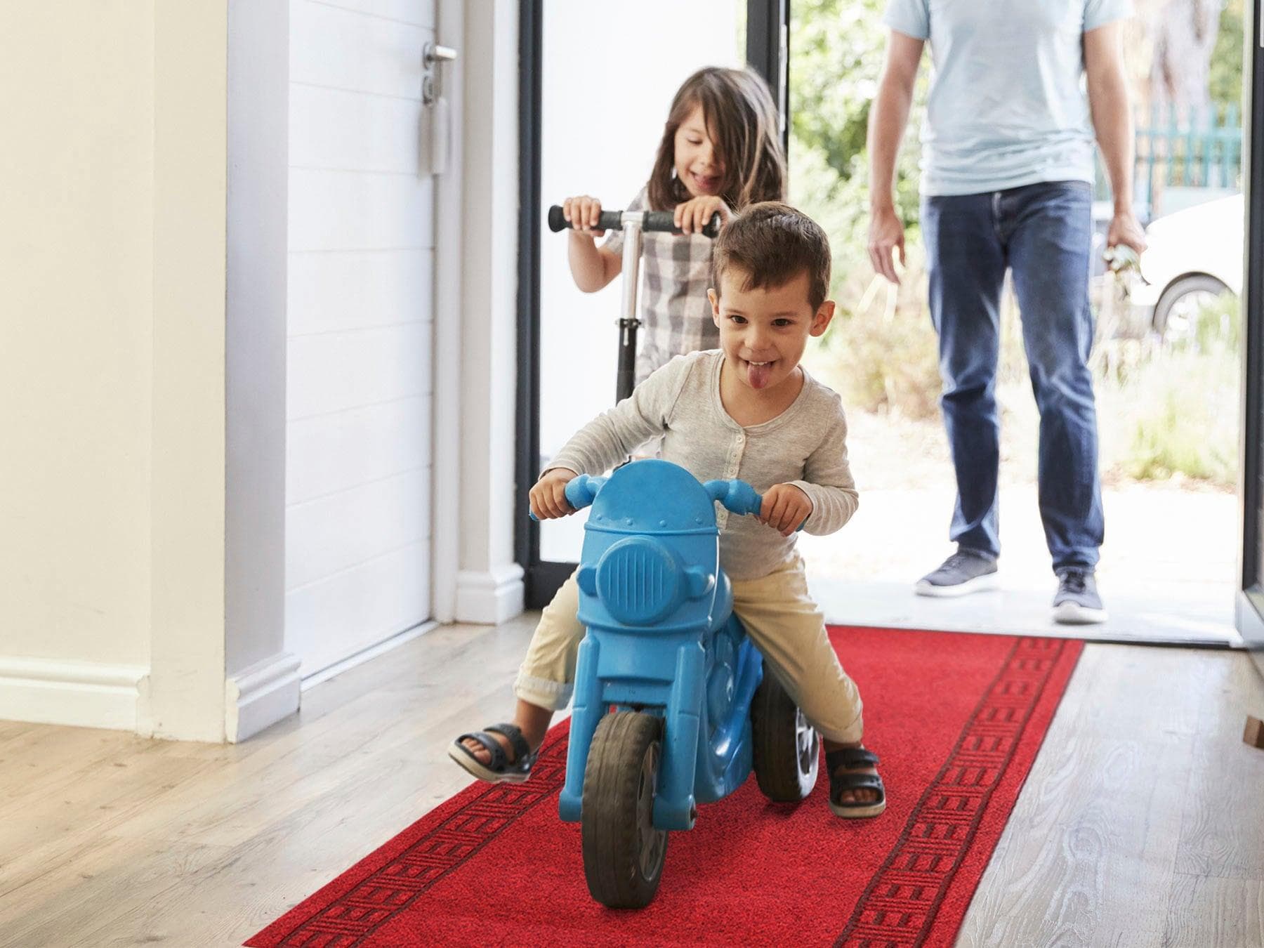 Primaflor-Ideen in Textil PRIMAVERA: Rutschhemmender Schmutzfangläufer aus Polypropylen