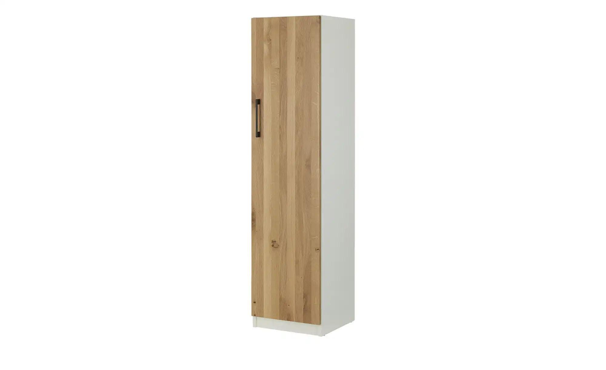 Aktenschrank SOLIDLine Weiß Massive Eiche