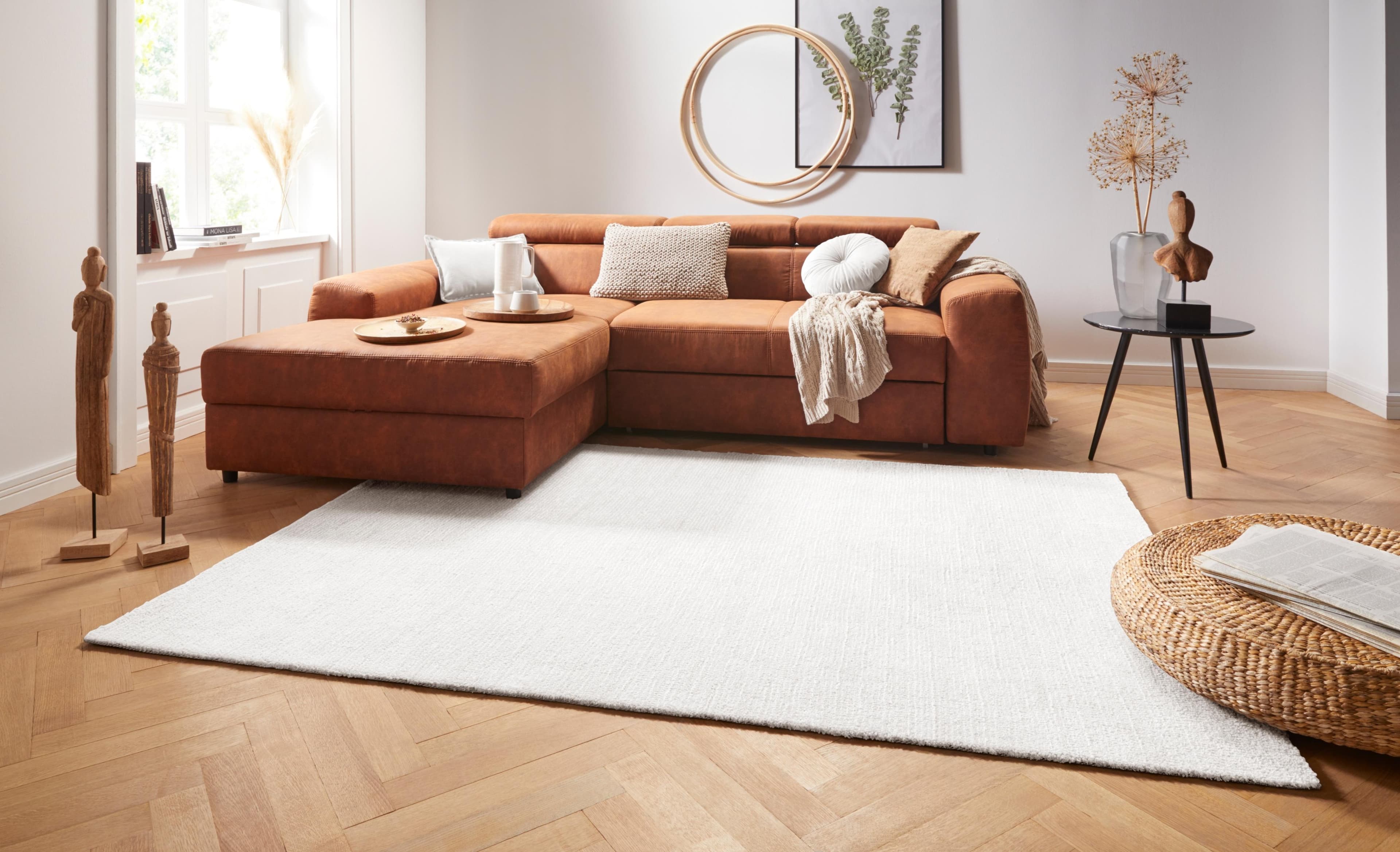 HANSE HOME Supersoft Teppich Kurzflor Einfarbig