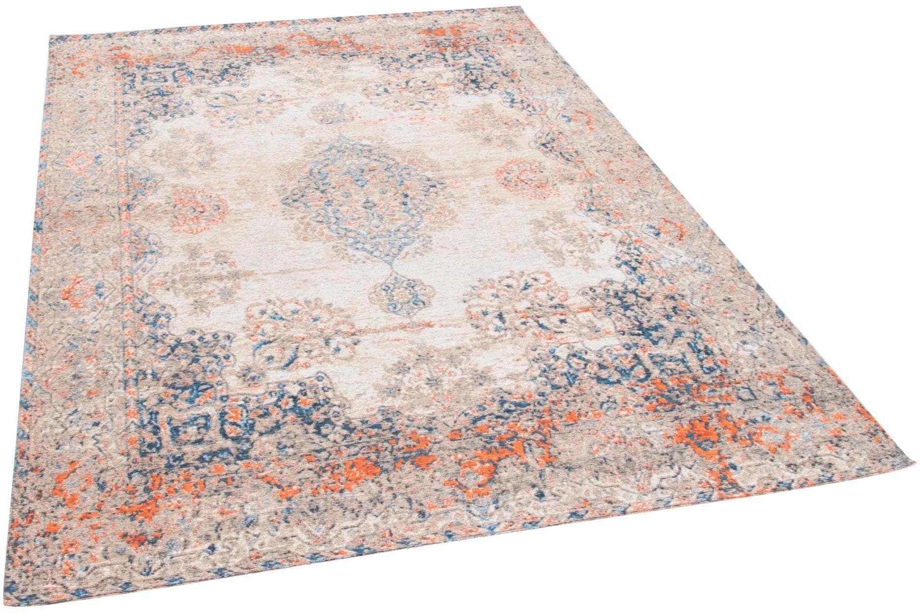 TOM TAILOR HOME Teppich Funky Orient Kirman Bunt Vintage Design
