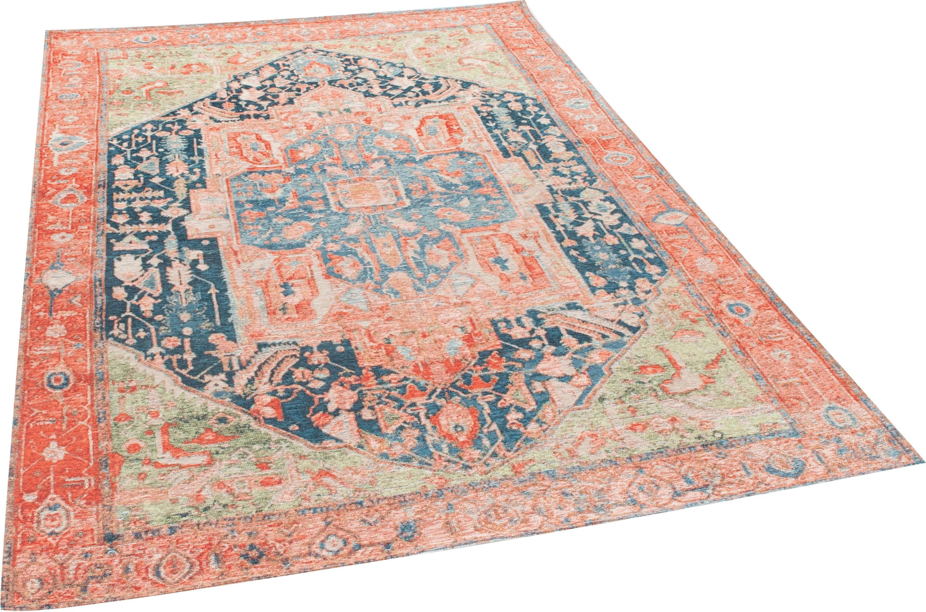 Teppich TOM TAILOR HOME "Funky Orient Heriz" Gr. 4, bunt, Vintage Design