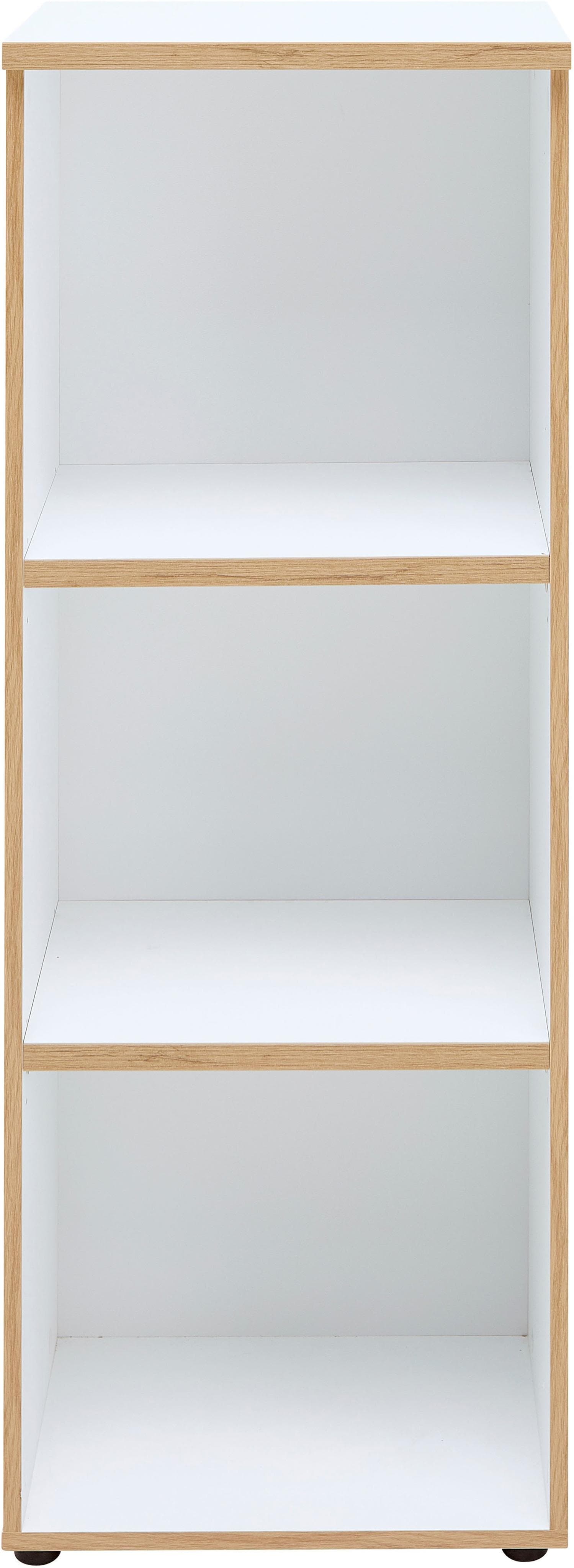 Innostyle Memphis Büroregal Weiß Artisan Eiche Optik Modern