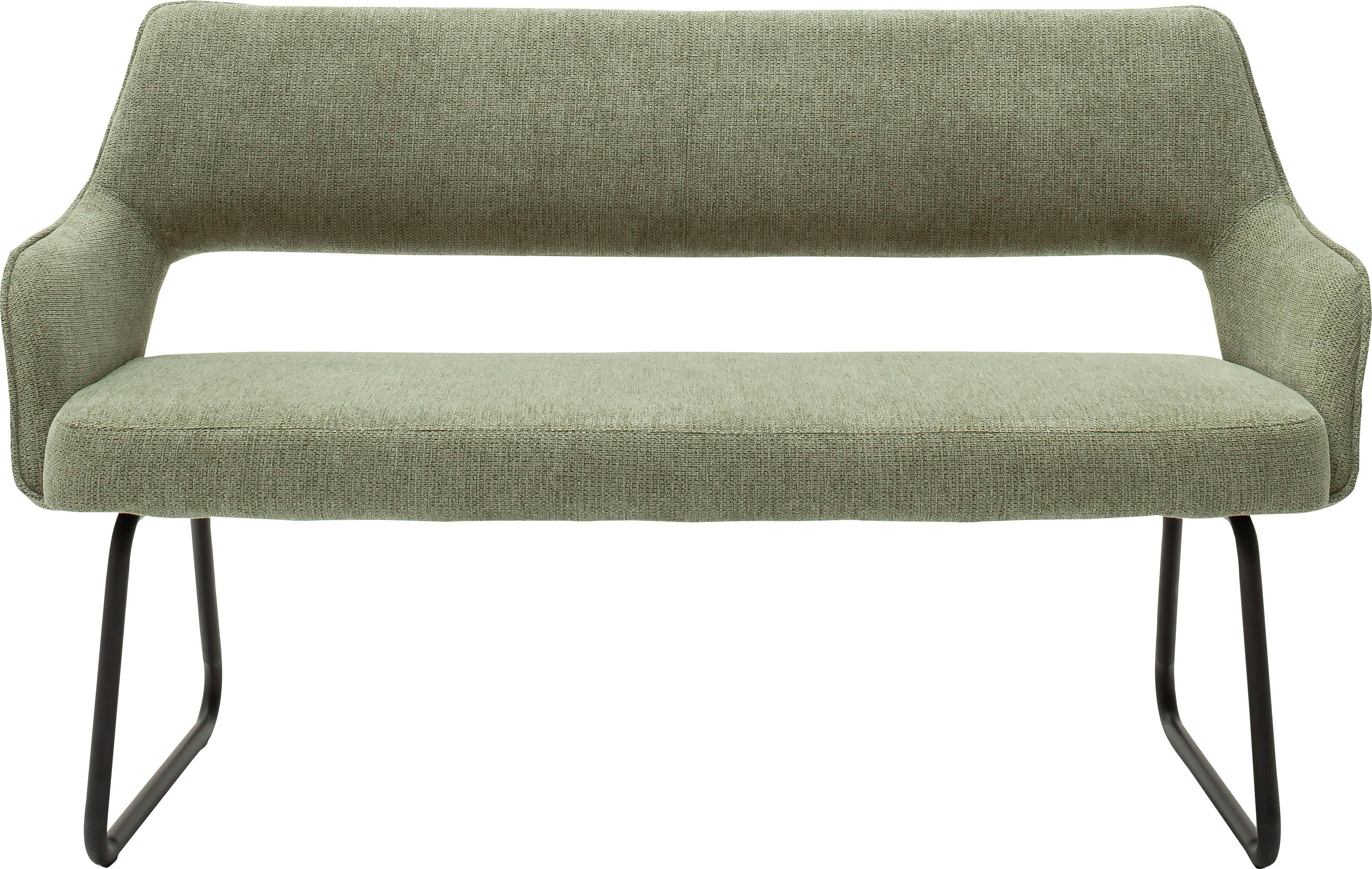 Polsterbank MCA furniture Bangor Olive Stoffbezug 175 cm