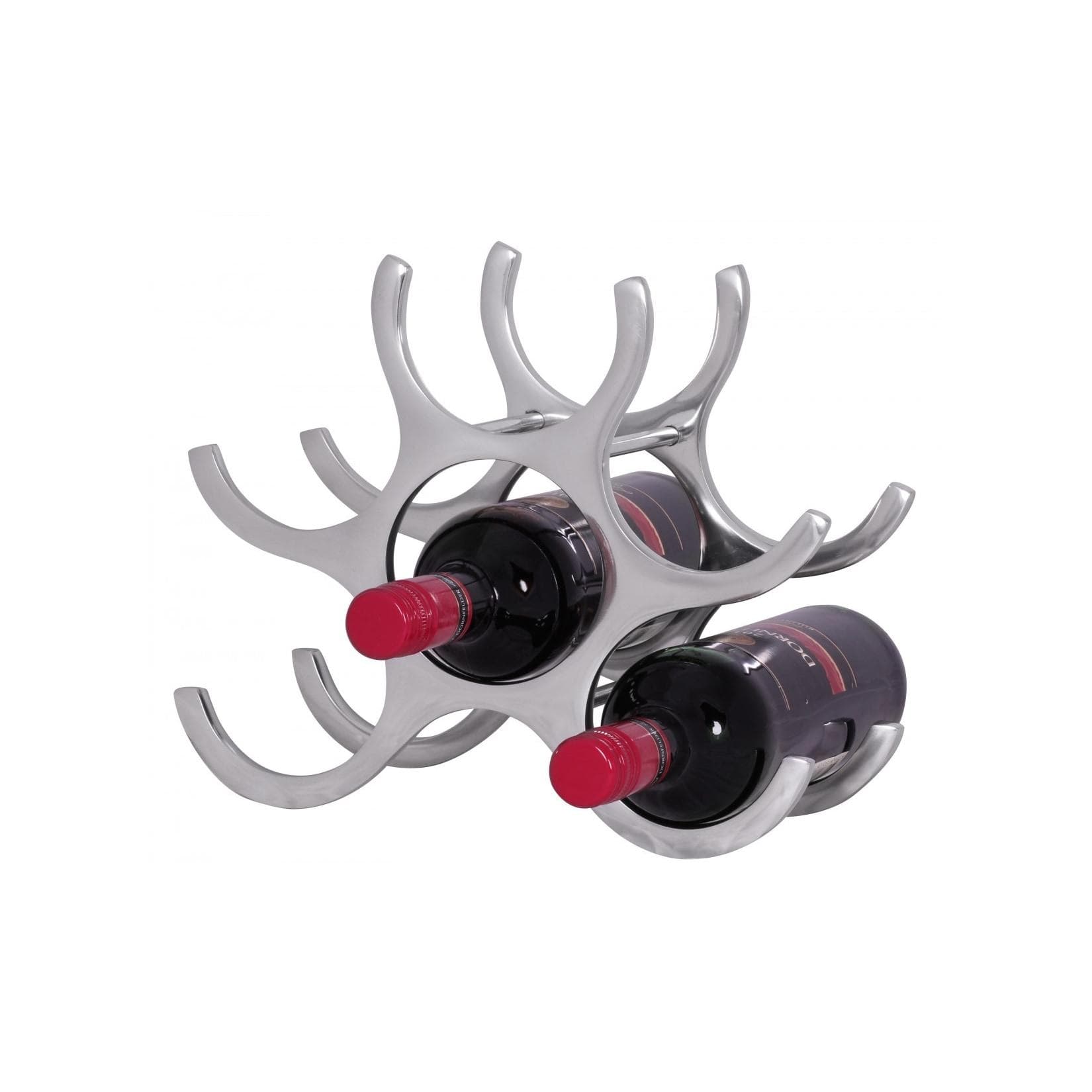 Weinregal SONSTIGE Hellgrau Aluminium Modern