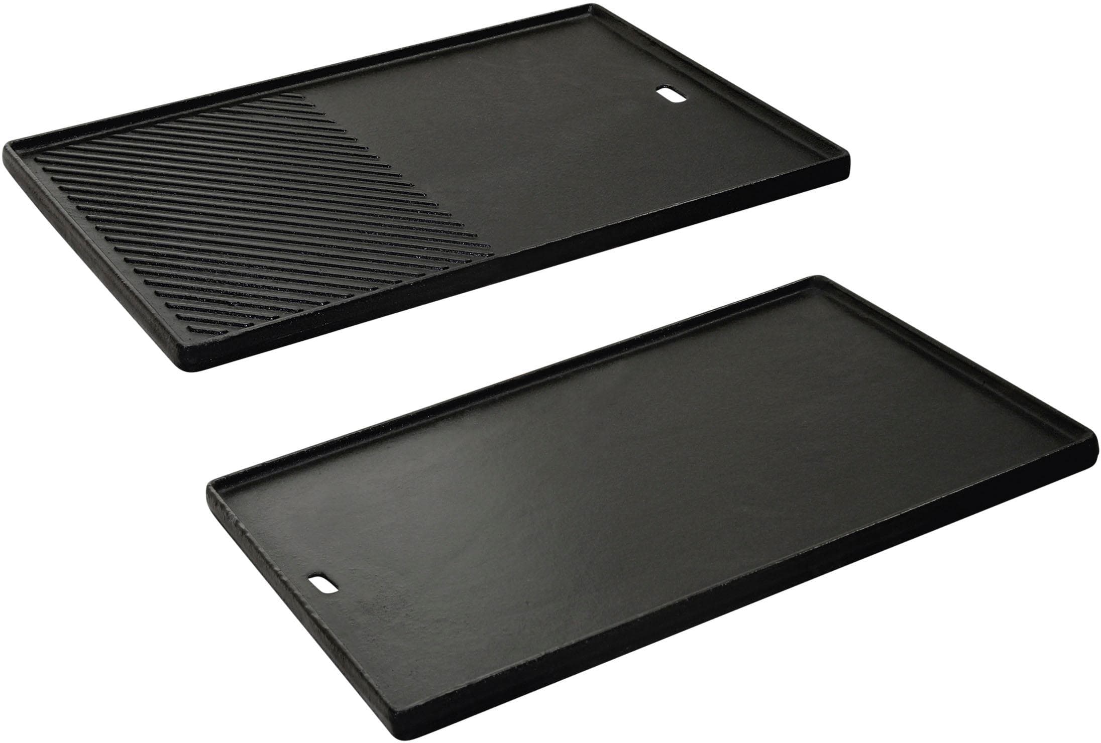 Grillplattenaufsatz ENDERS SWITCH GRID™ Guss-Wendeplatte 1/2 Chicago (Next) 4, schwarz, Gusseisen