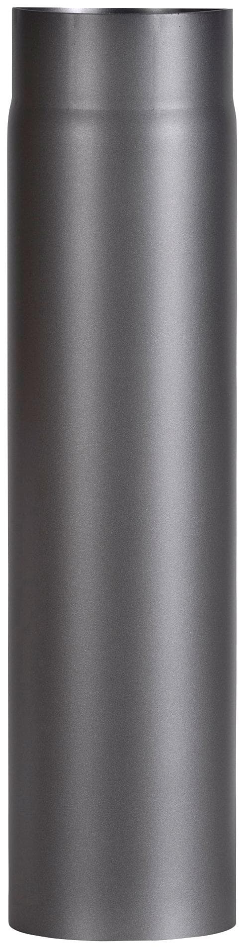 FIREFIX Ofenrohr Grau Stahlblech Kaminanschluss