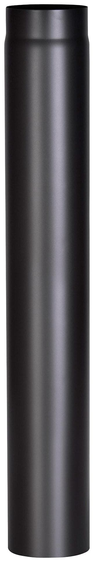 Firefix Ofenrohr 150 mm, 1000 mm lang, schwarz
