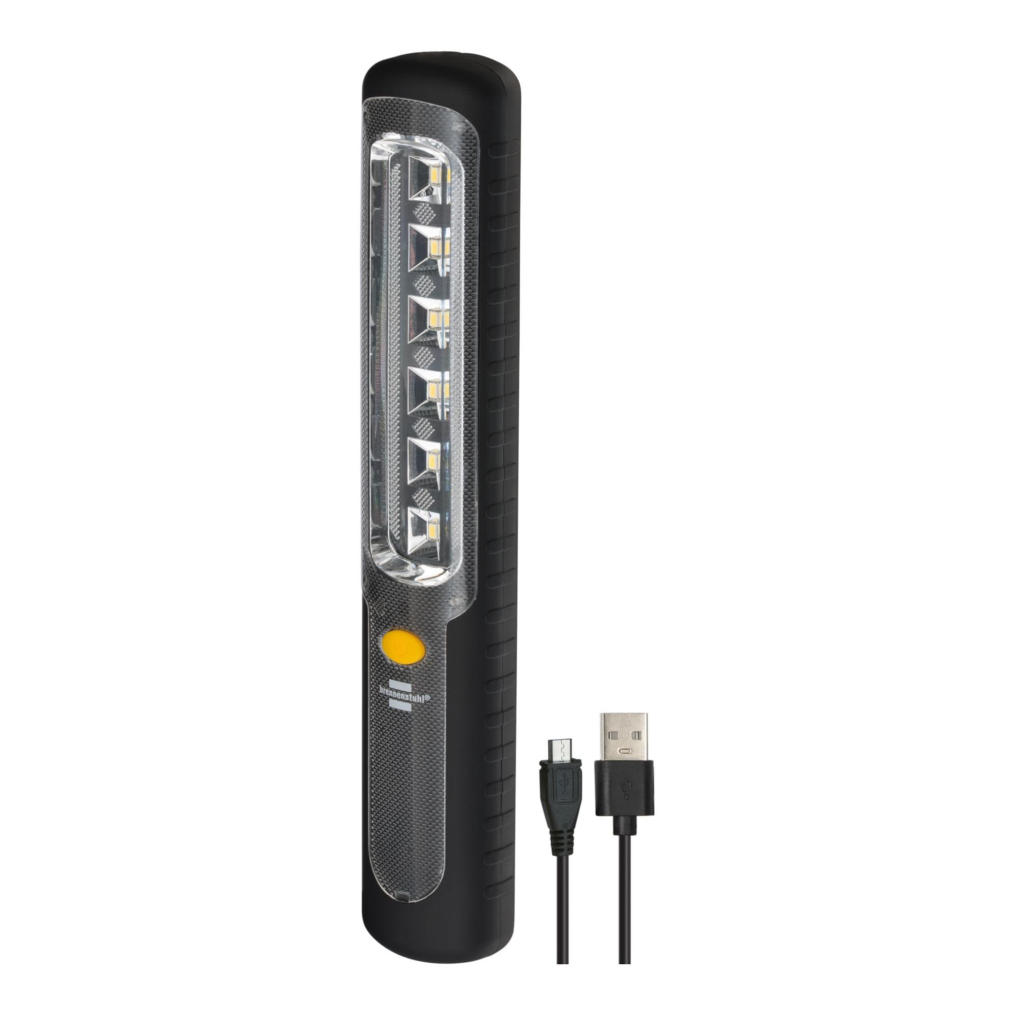 Akku LED Handleuchte HL 300 AD 300lm mit Dynamo, Haken, Magnet Brennenstuhl