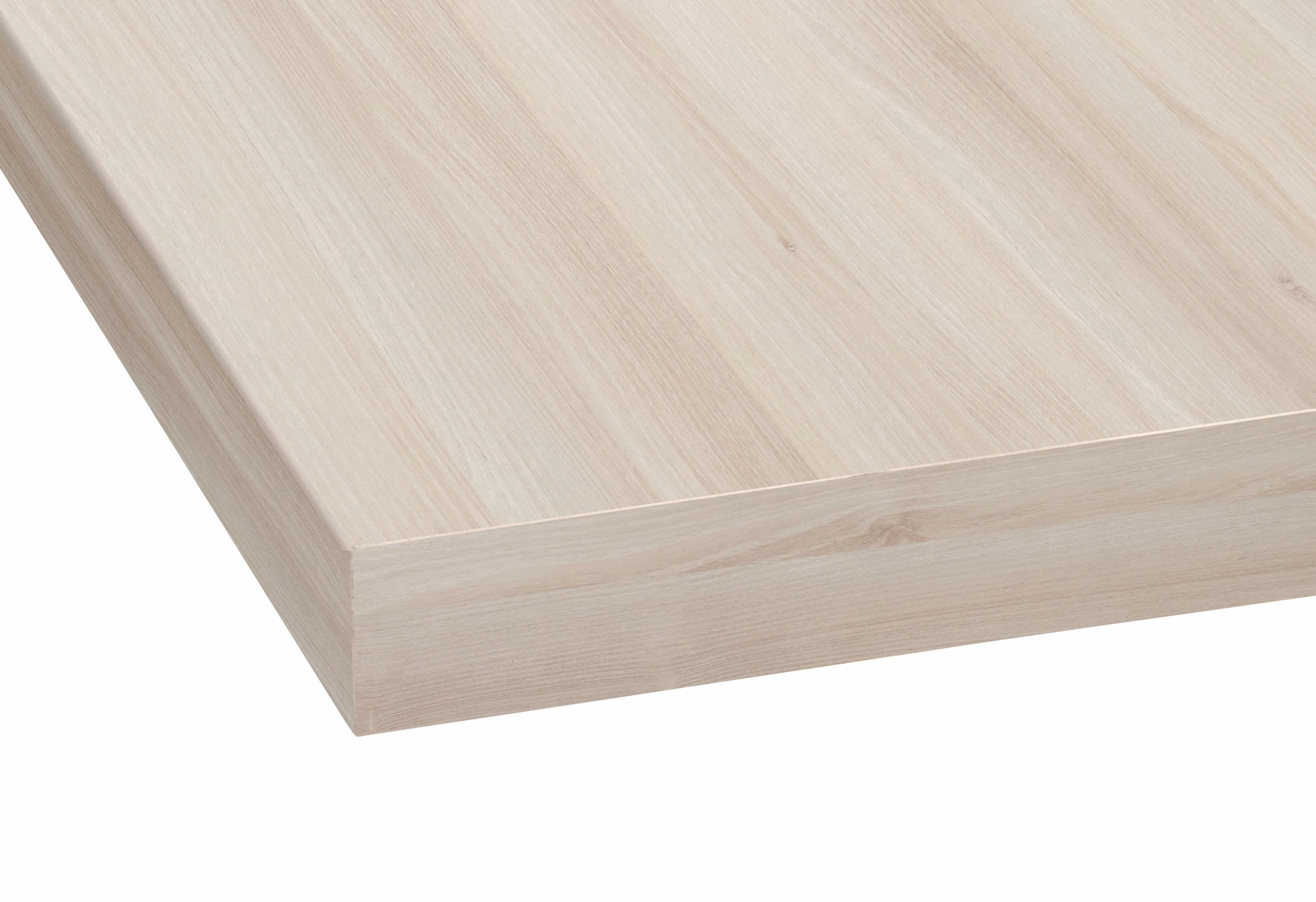 OPTIFIT Arbeitsplatte Mats Braun Akaziefarben Holzwerkstoff