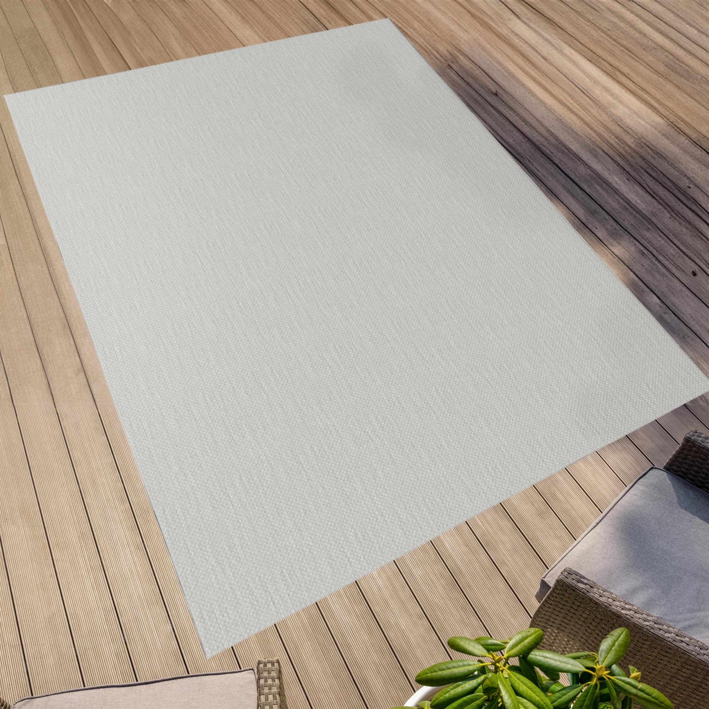 PRIMAFLOR Outdoorteppich ELDORADO Granito Grau Meliert Polypropylen