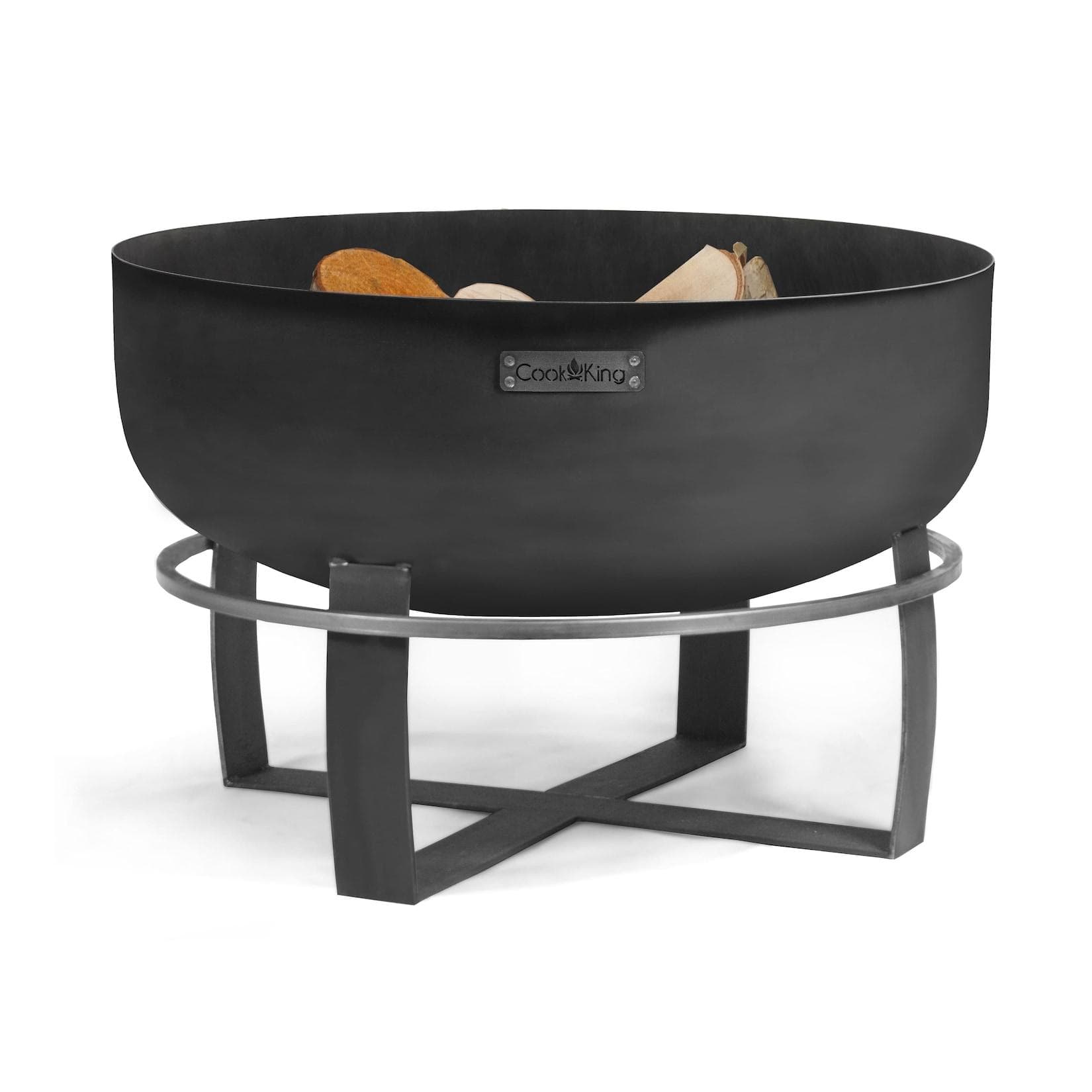 CookKing Feuerschale XXL Viking Schwarz