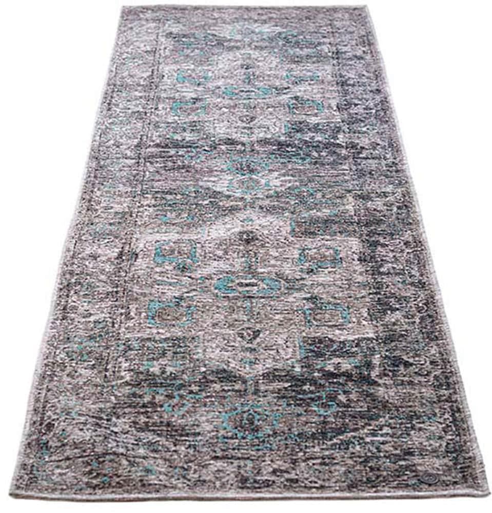 TOM TAILOR HOME Teppich Funky Orient Tabriz Grau Vintage