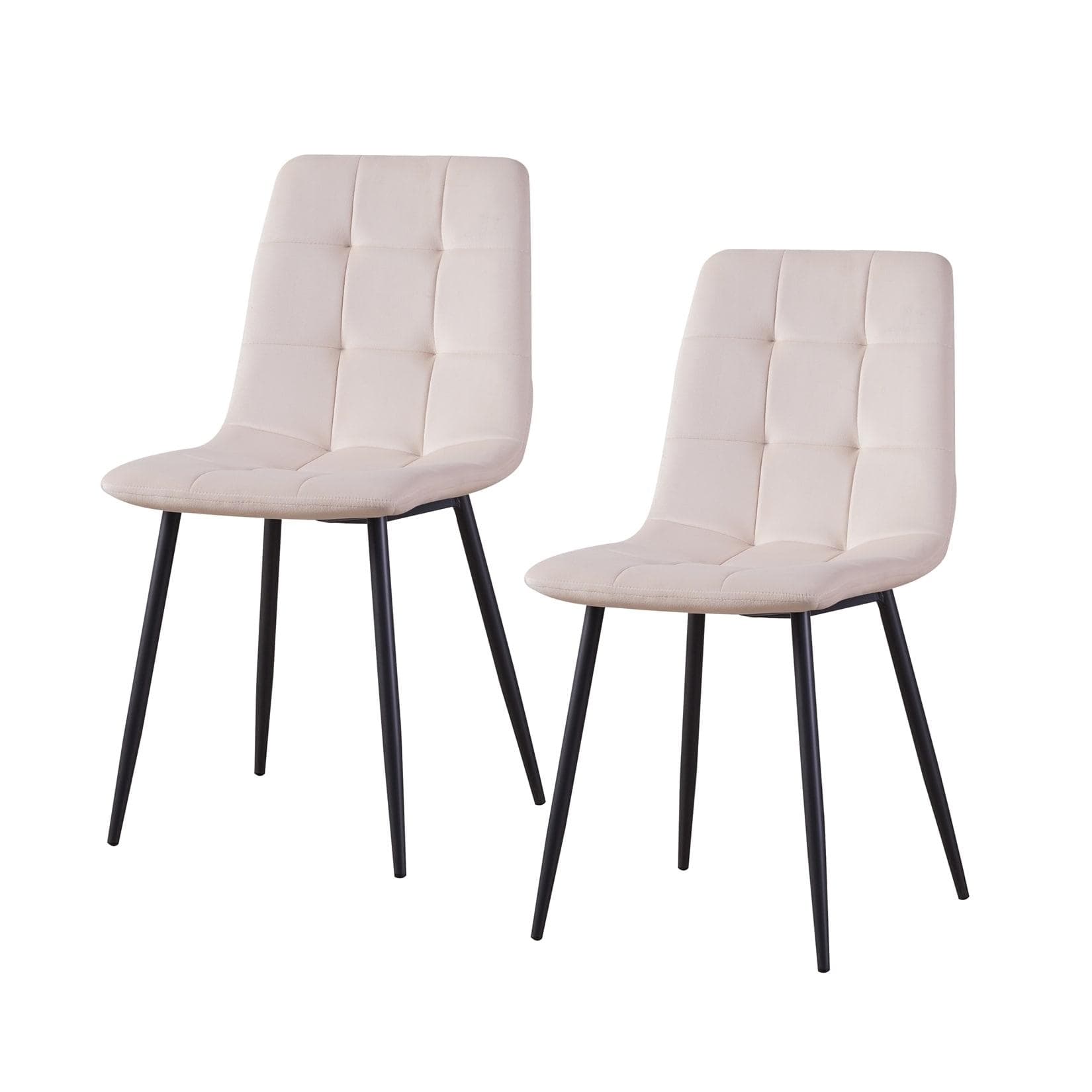 HTI-Living Stuhl Mesa Velvet 2er-Set Moderner Esszimmerstuhl