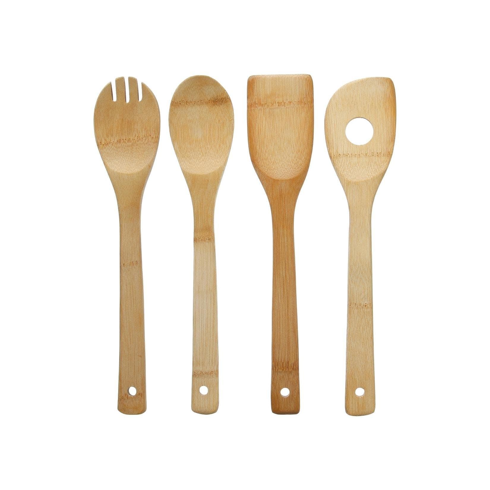 Netto-Online Kochutensilien aus Bambus - 4er-Pack