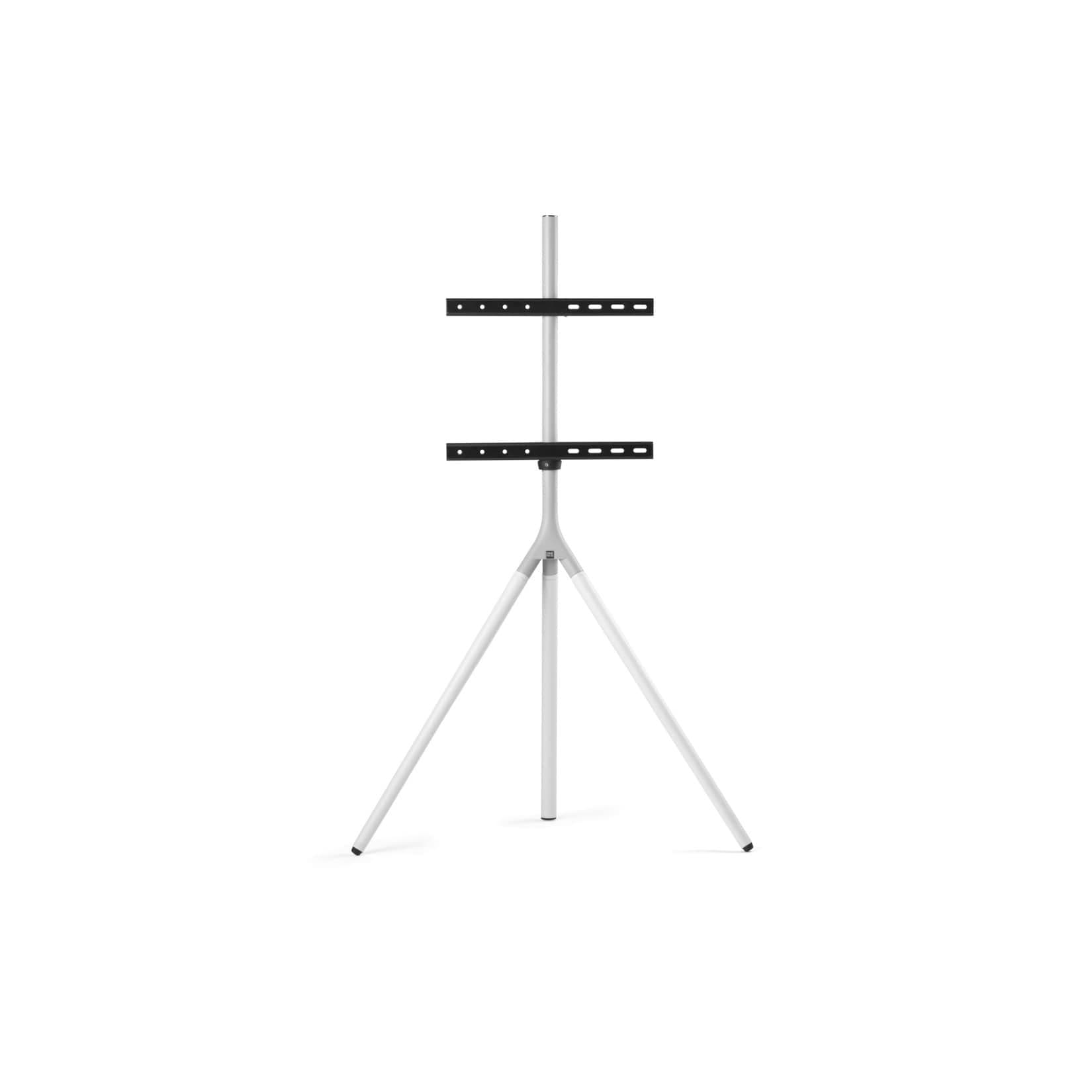 One For All 65" Tripod TV Stand METAL Cool White
